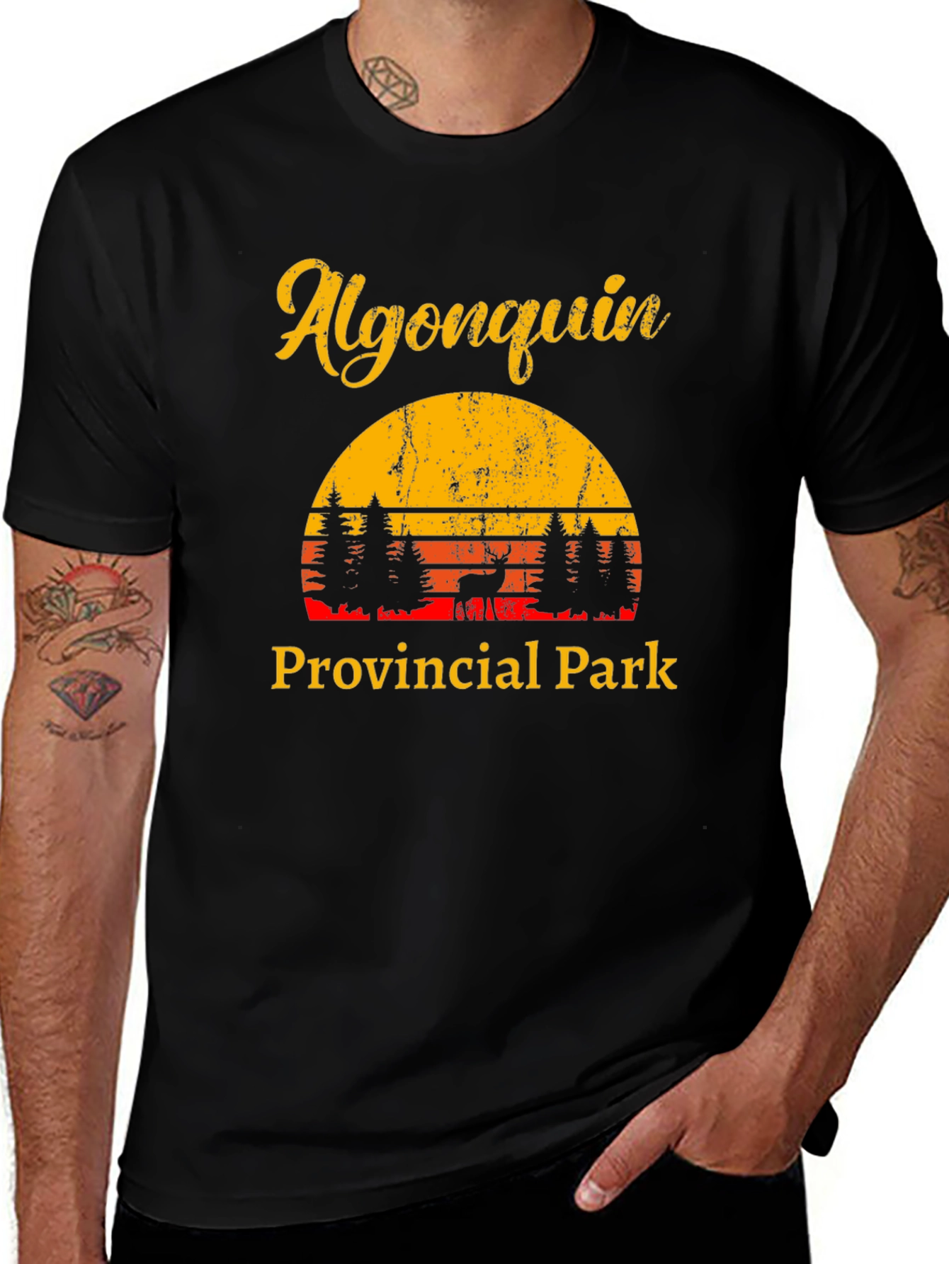 Algonquin Park Retro Graphic Tee