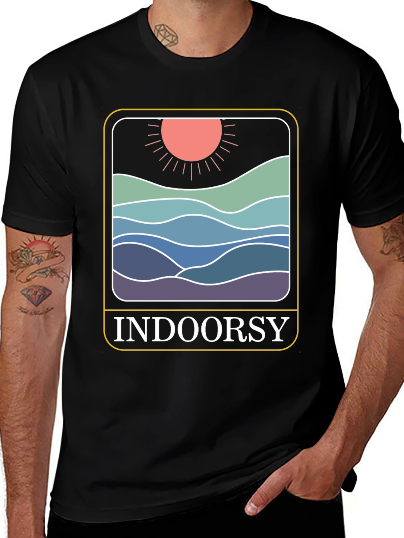 Variant 29 of Indoorsy Graphic Tee - Cozy & Unique
