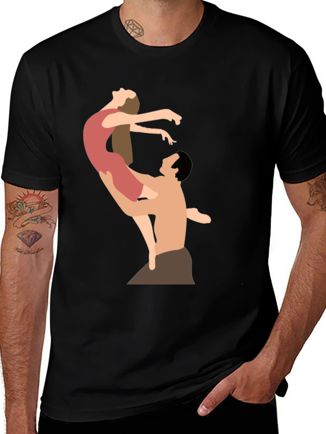 Dirty Dancing T-Shirt - Dance Lift Graphic Tee