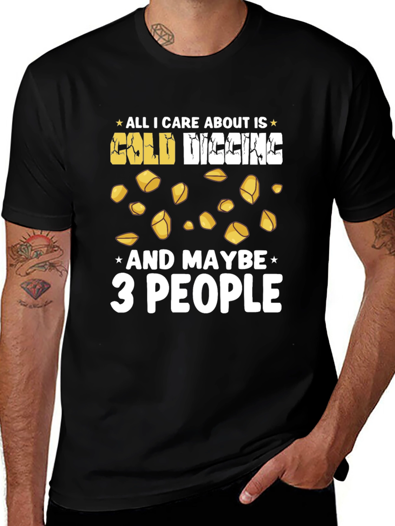 Variant 16 of Gold Digging T-Shirt - Funny Graphic Tee
