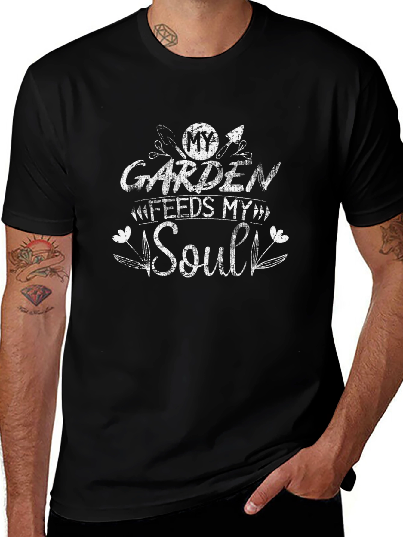 Variant 28 of My Garden Feeds My Soul T-Shirt