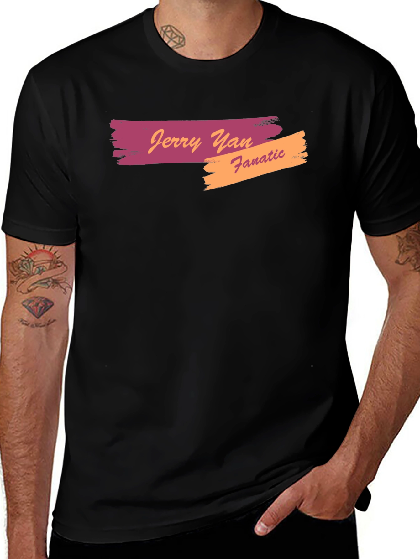 Variant 10 of Jerry Yan Fanatic Graphic Tee - Black