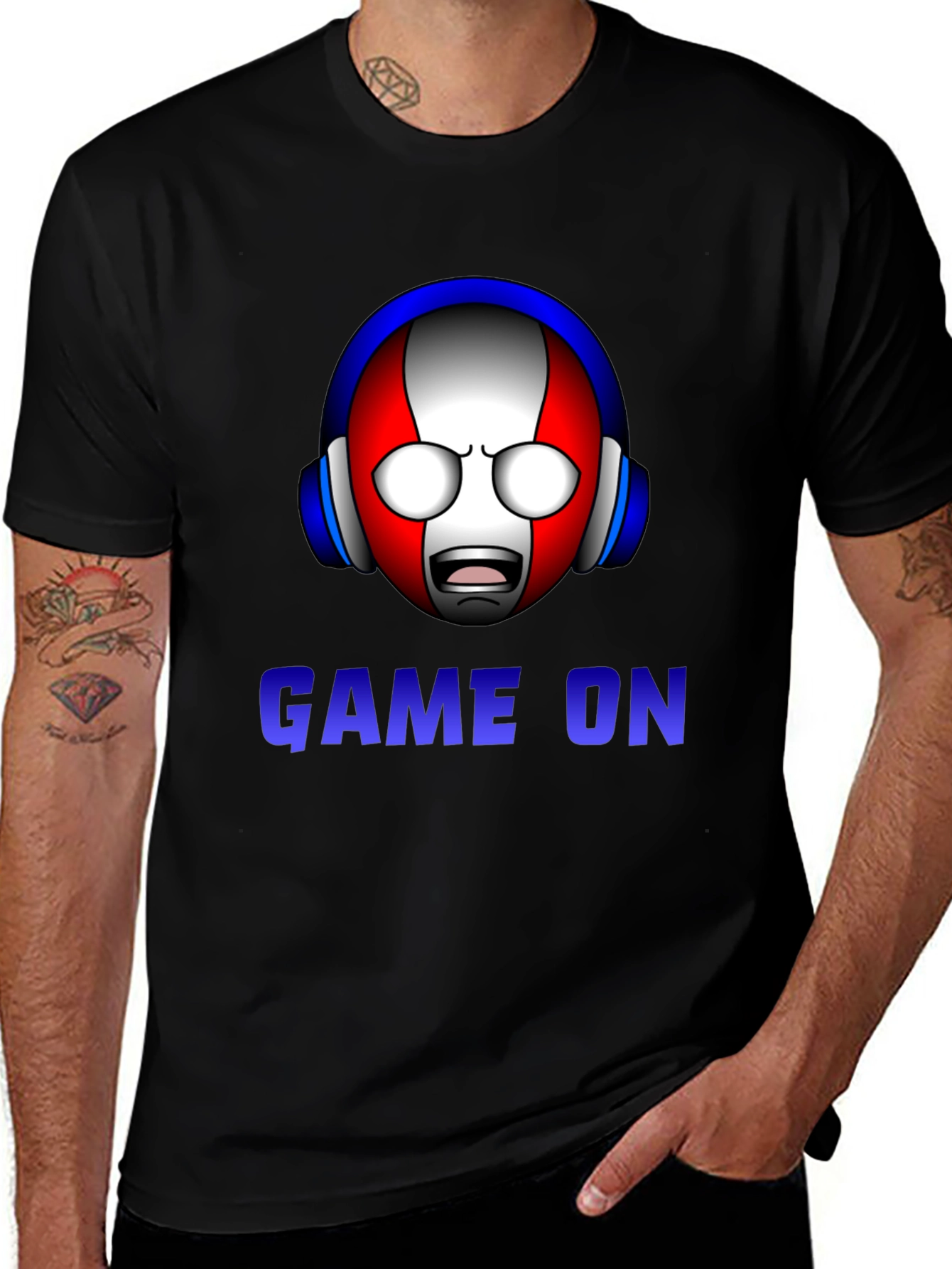 Variant 17 of Game On! Graphic T-Shirt for Gamers
