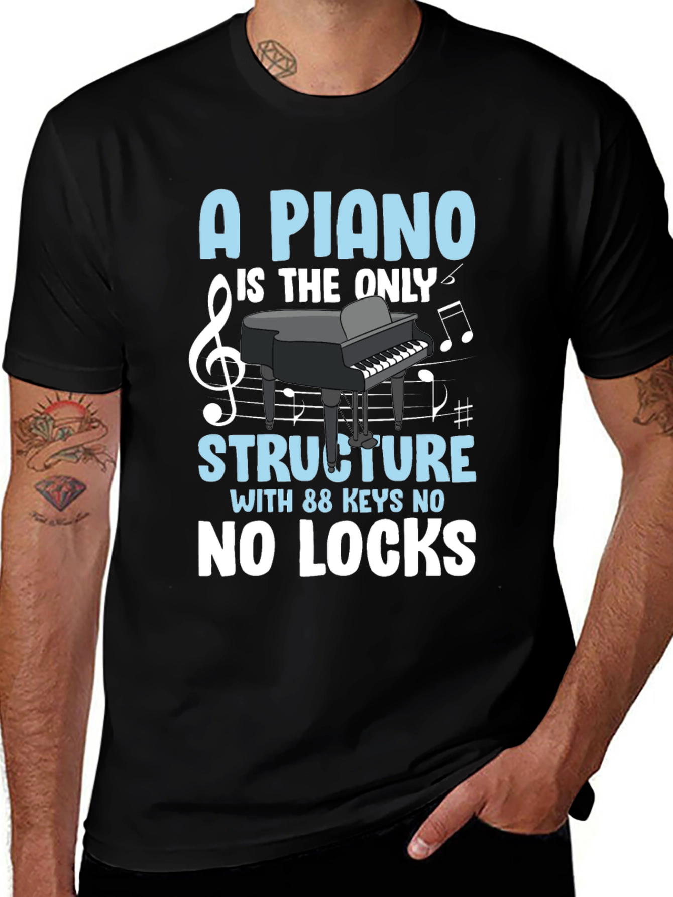 Variant 21 of A Piano is the Only Structure T-Shirt