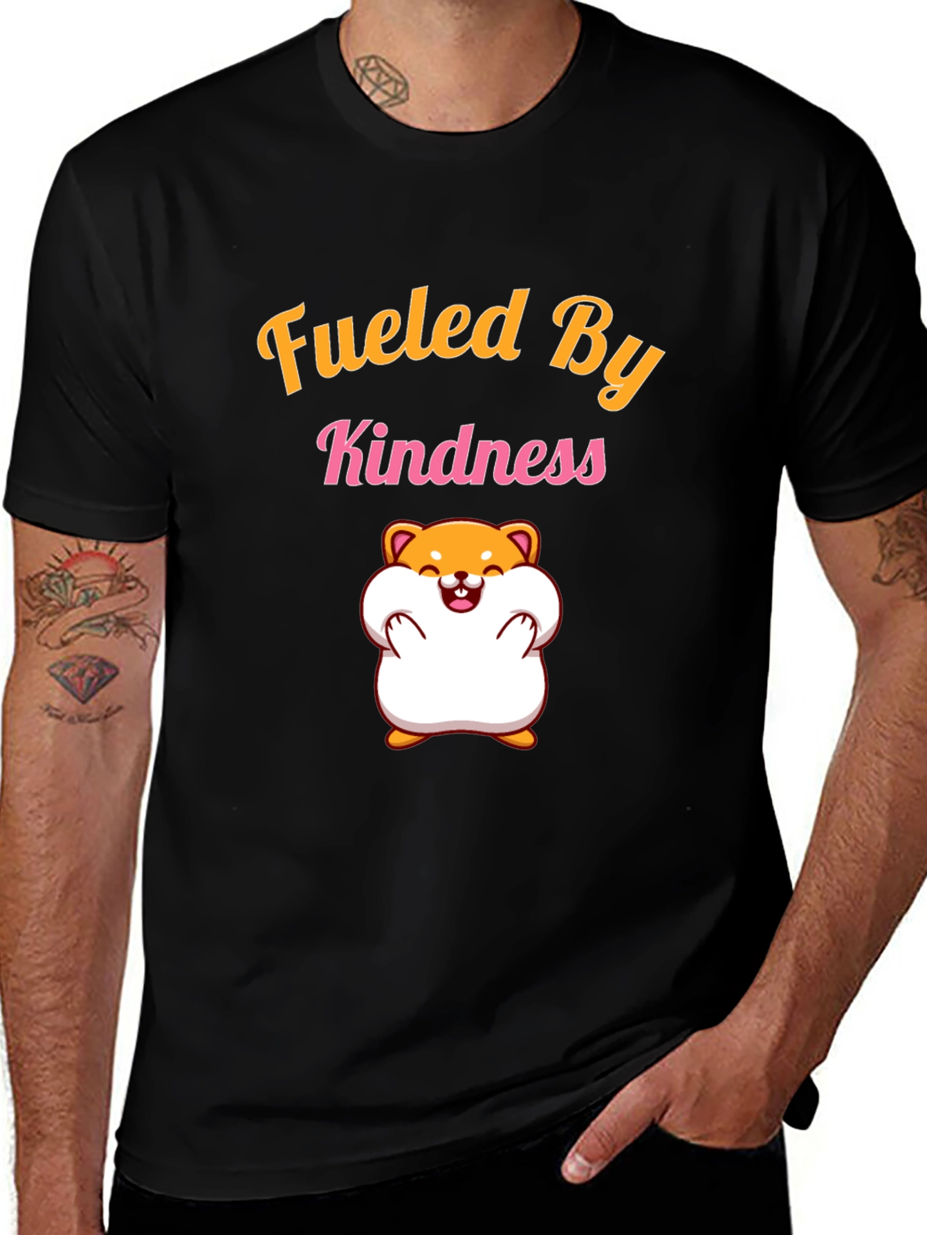 Fueled By Kindness Black T-Shirt