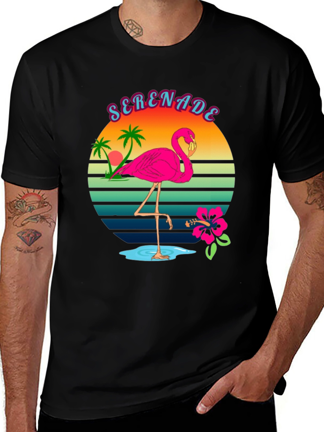 Serenade Flamingo T-Shirt