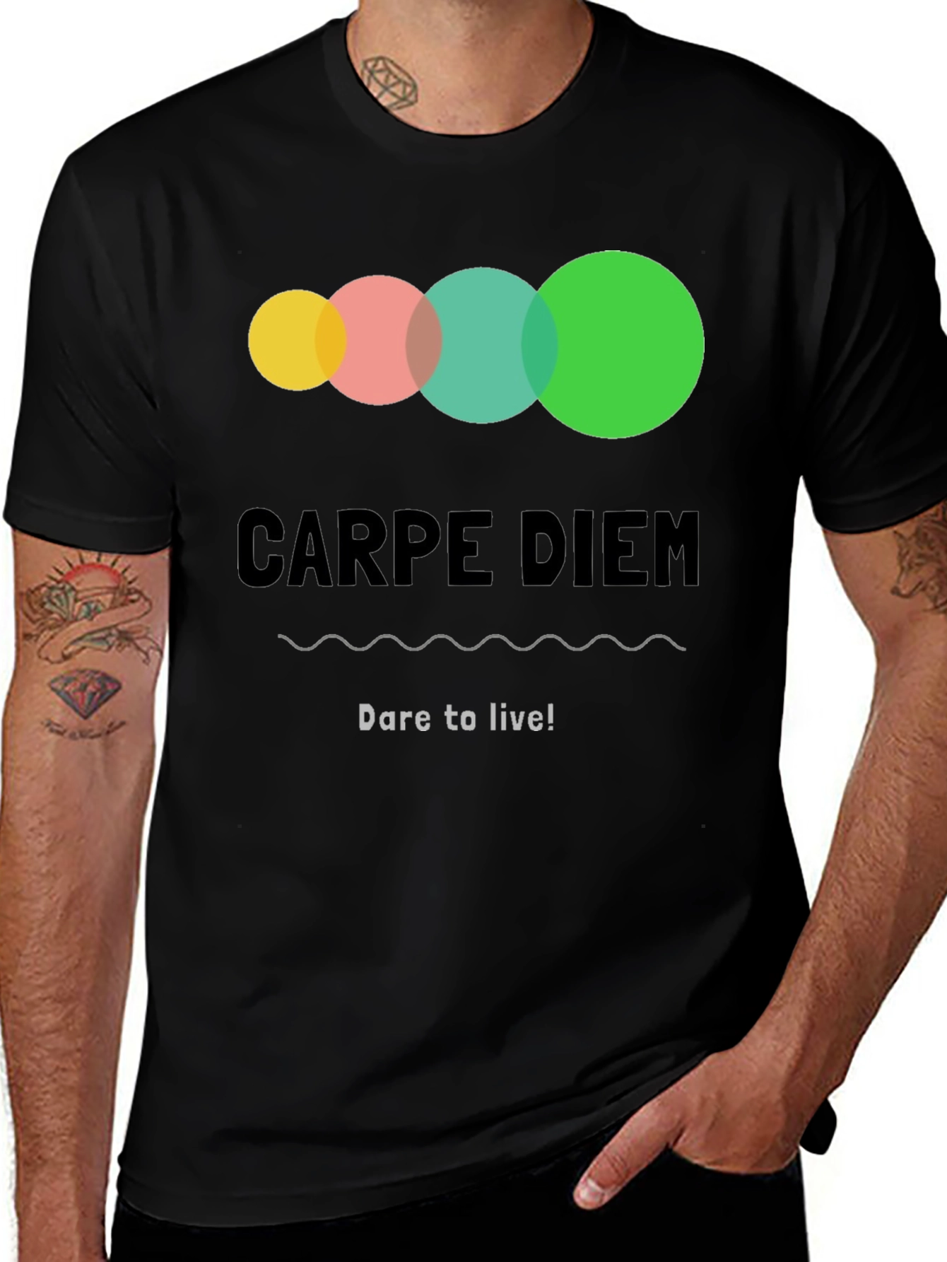 Carpe Diem Graphic Tee - Seize the Day T-Shirt
