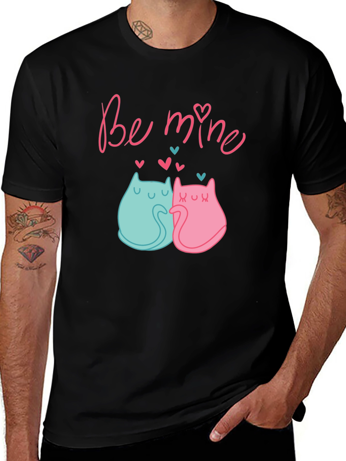 Be Mine Cats T-Shirt
