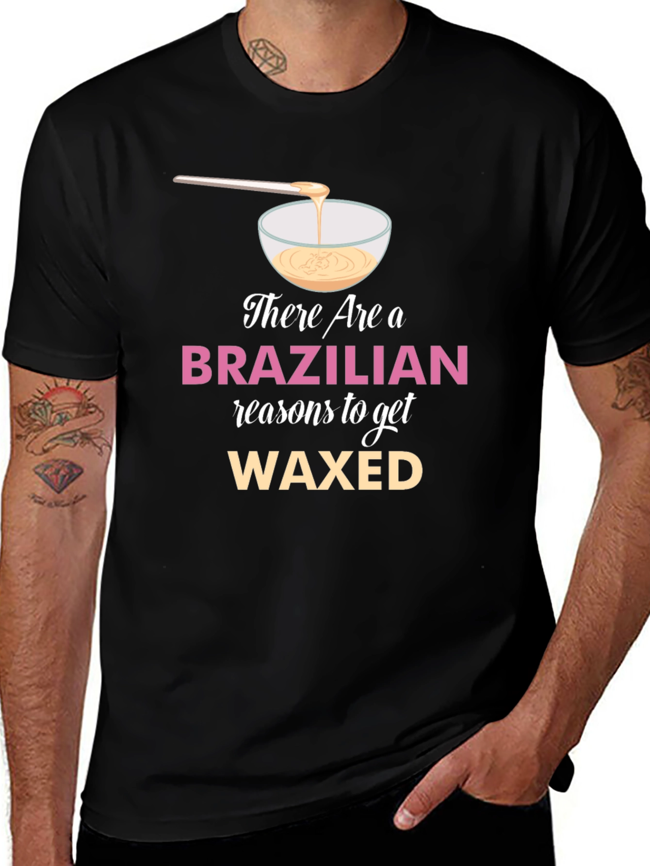 Variant 28 of Brazilian Wax Humor T-Shirt
