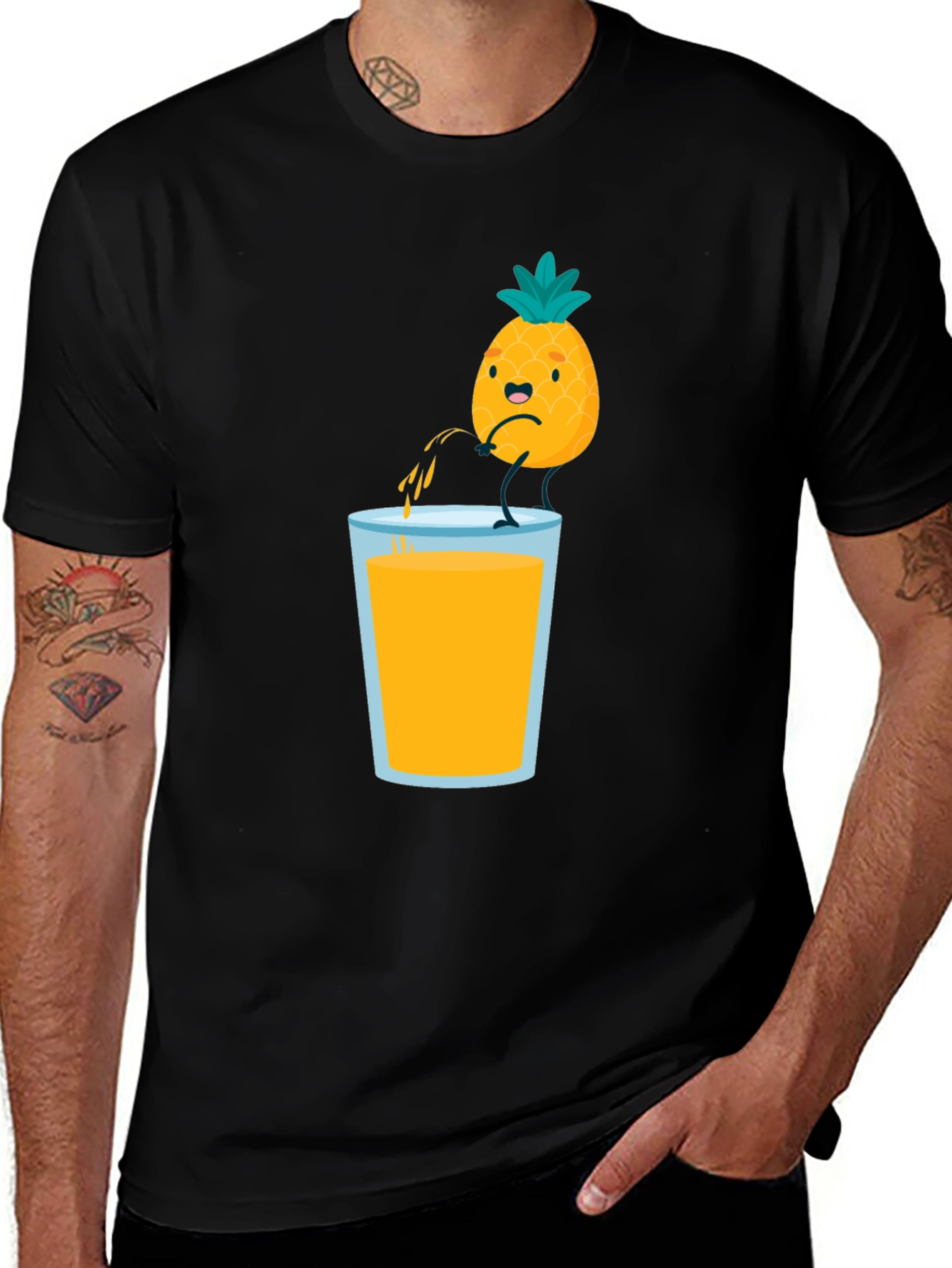Variant 5 of Funny Pineapple Juice T-Shirt