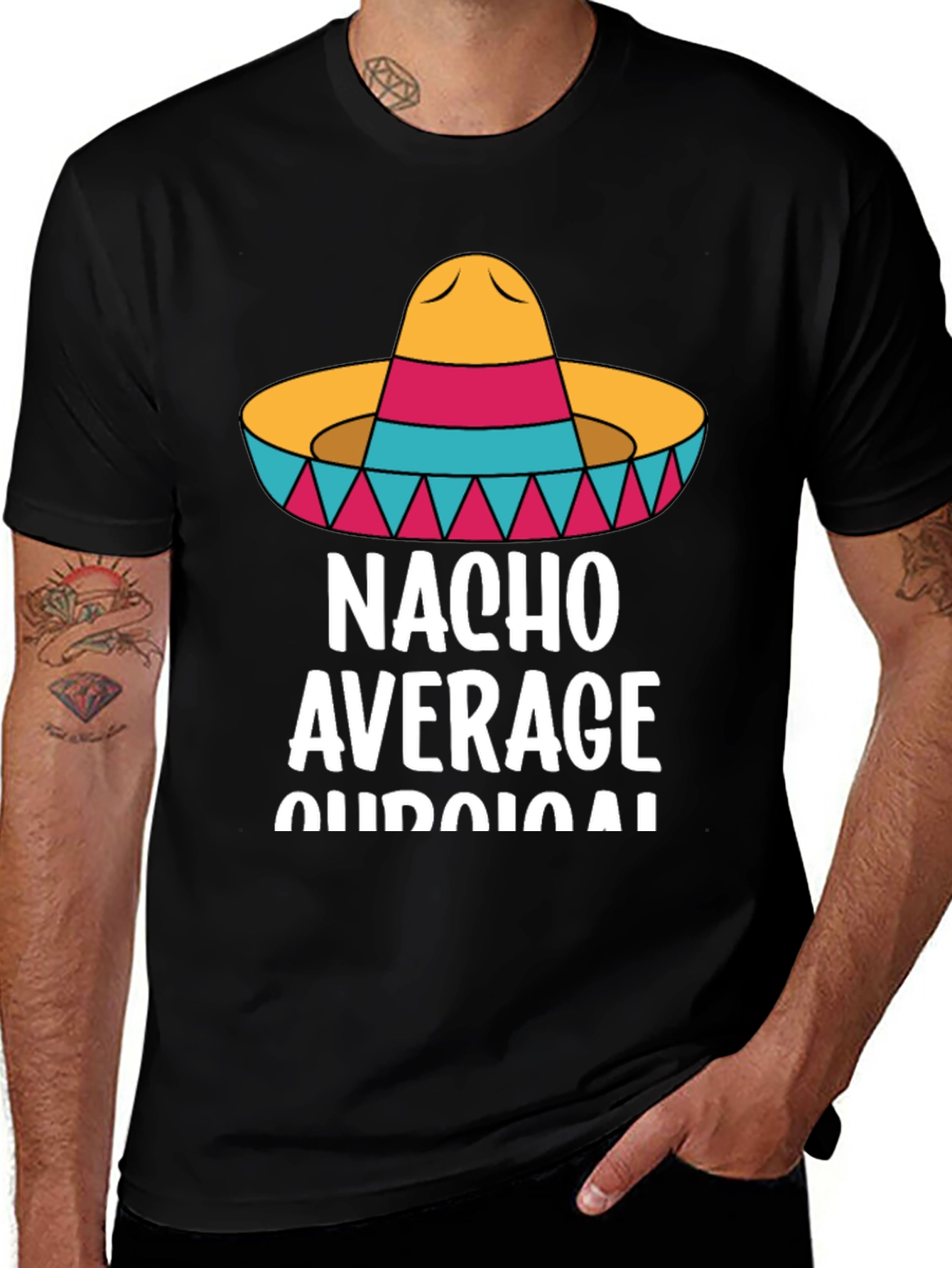 Nacho Average Cinco de Mayo Graphic Tee