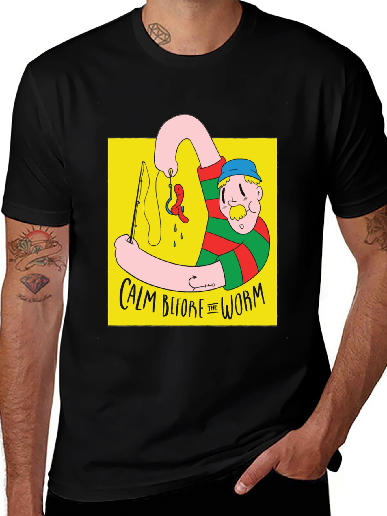 Variant 30 of Calm Before The Worm Graphic Tee