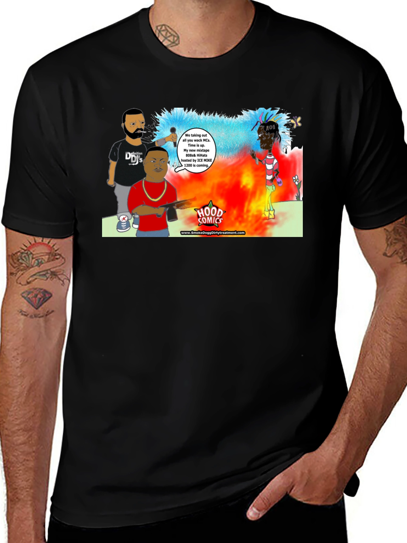 Variant 25 of Hood Comics Graphic T-Shirt