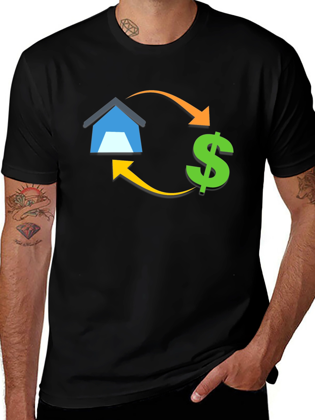 Variant 5 of Property Investment T-Shirt - House to Cash