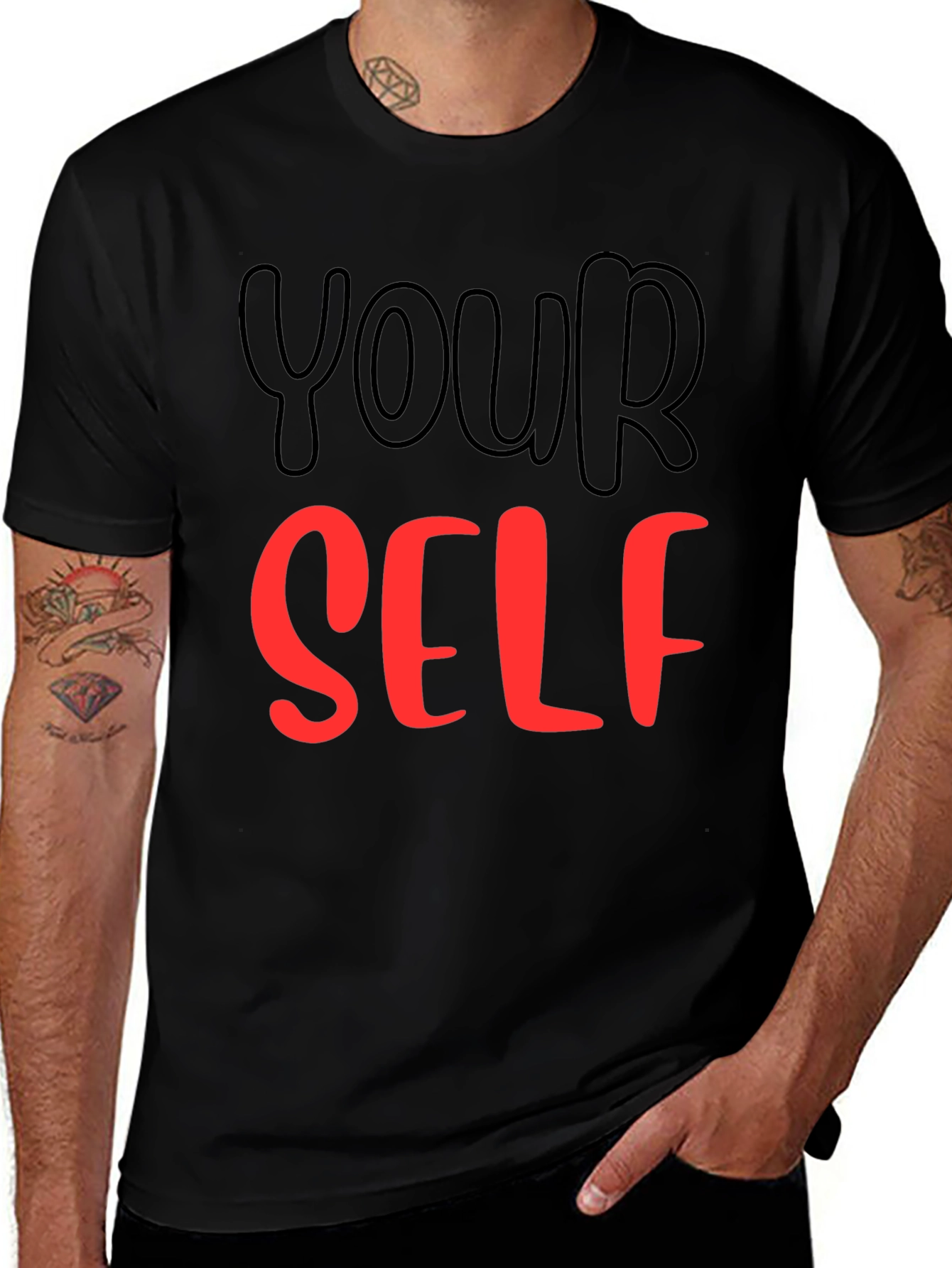 Variant 5 of YOUR SELF Graphic T-Shirt