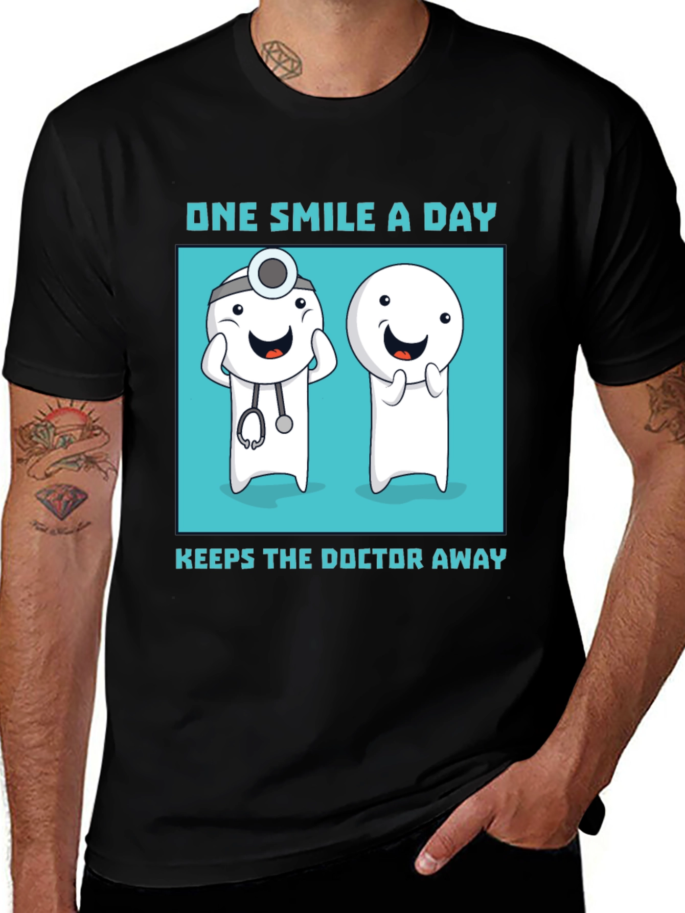 Variant 3 of Smile a Day T-Shirt
