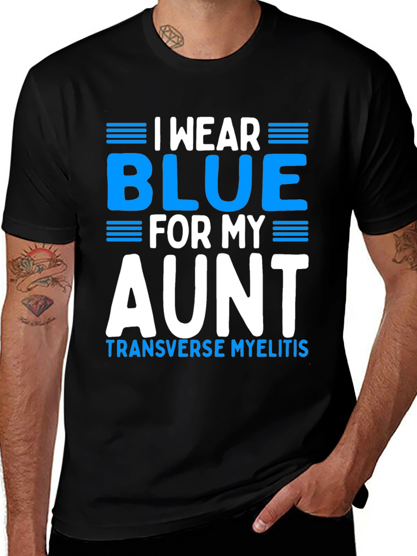 I Wear Blue for My Aunt T-Shirt