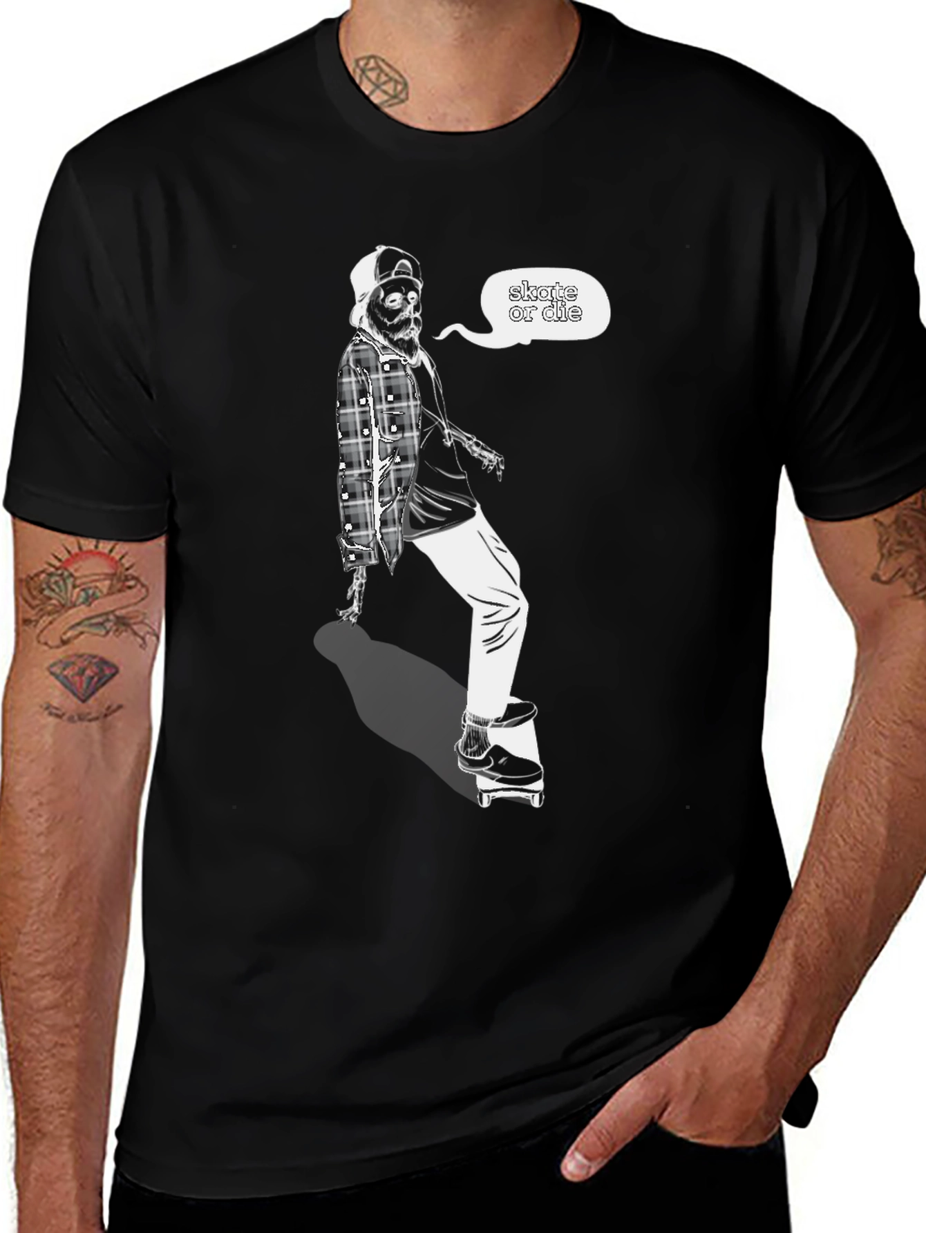 Variant 30 of Skate or Die T-Shirt - Graphic Tee