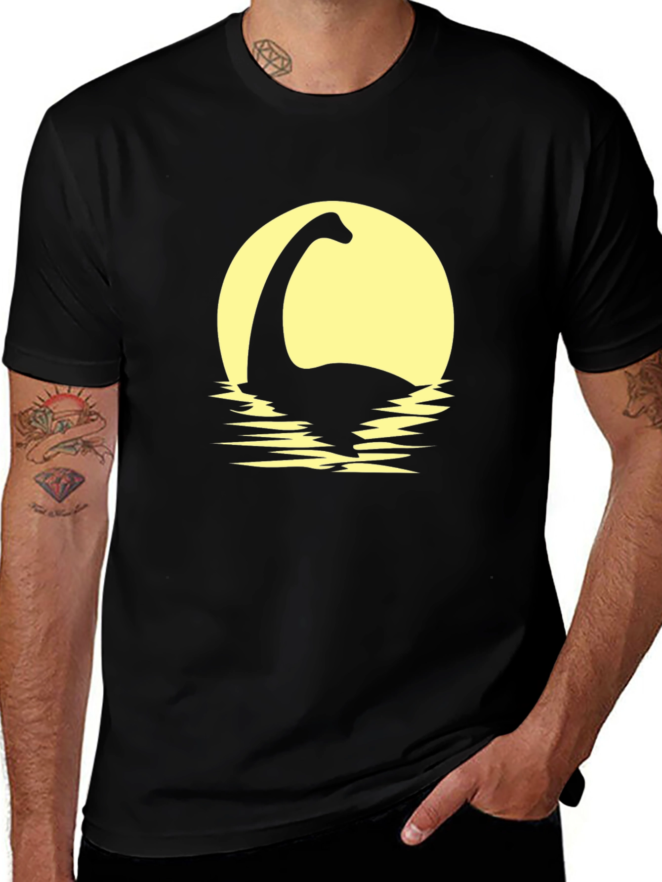 Loch Ness Monster Graphic Tee - Nessie T-Shirt