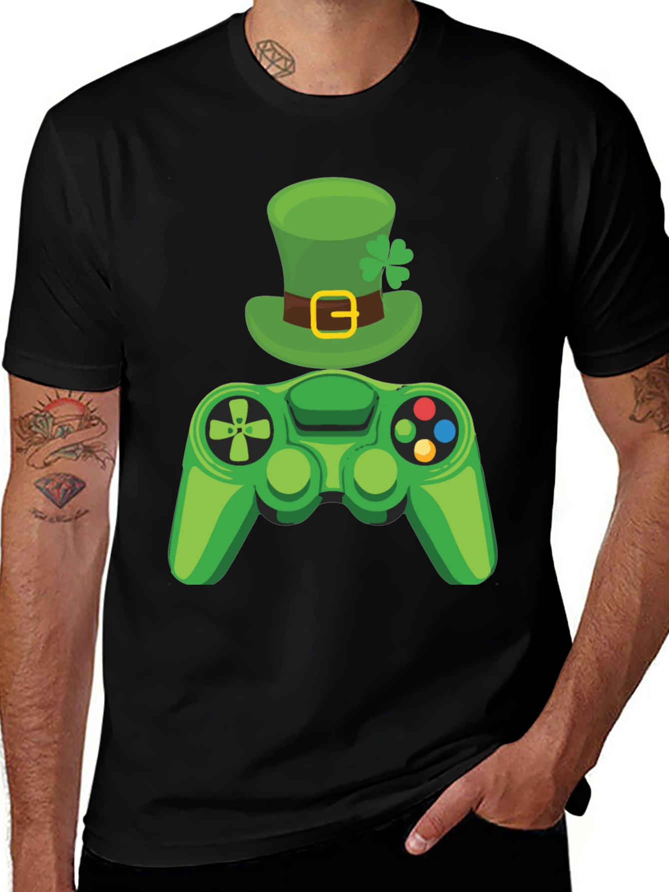 Variant 17 of Gamer's Lucky Charm T-Shirt