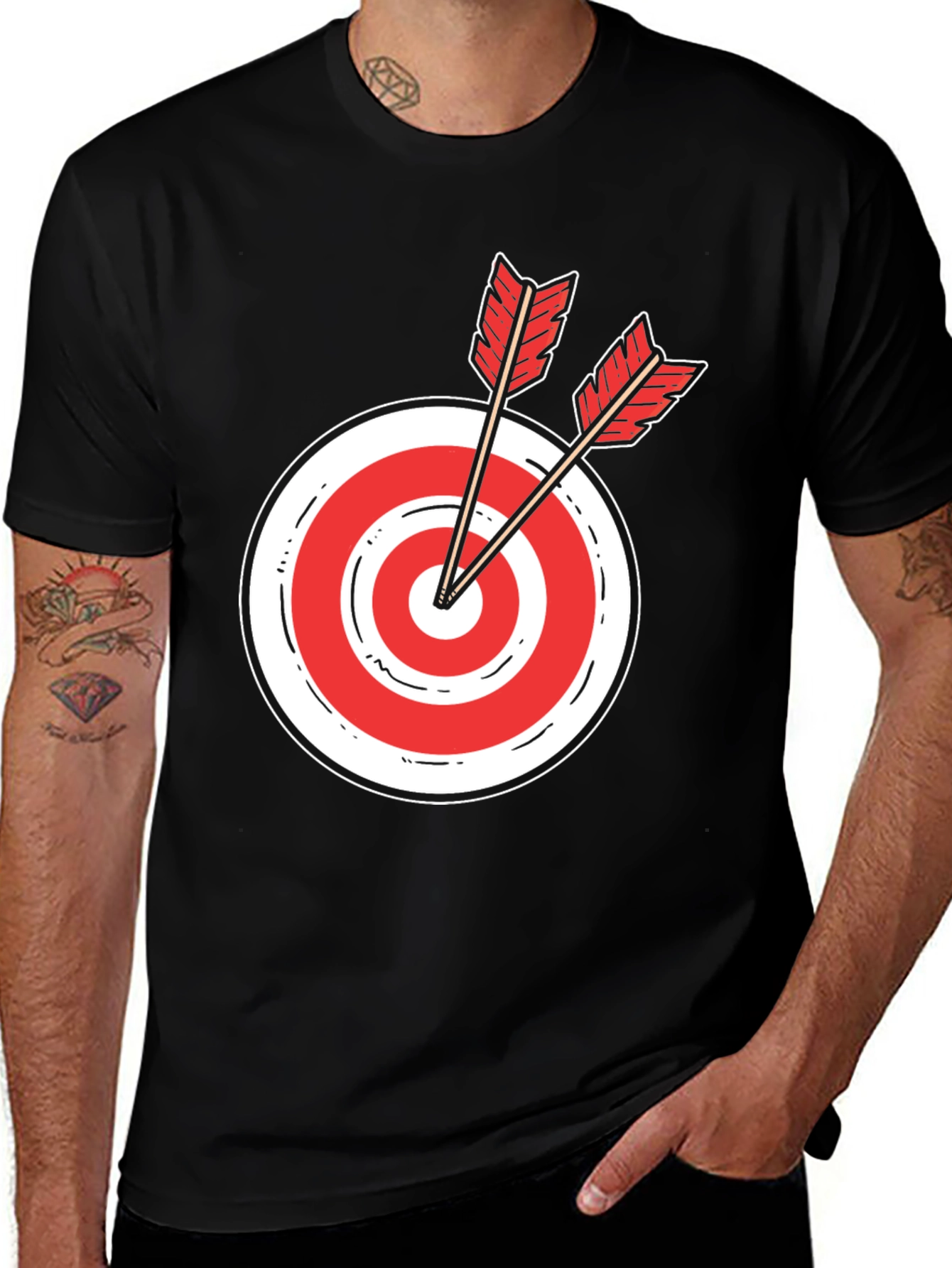 Variant 2 of Bullseye T-Shirt - Hit Your Target!