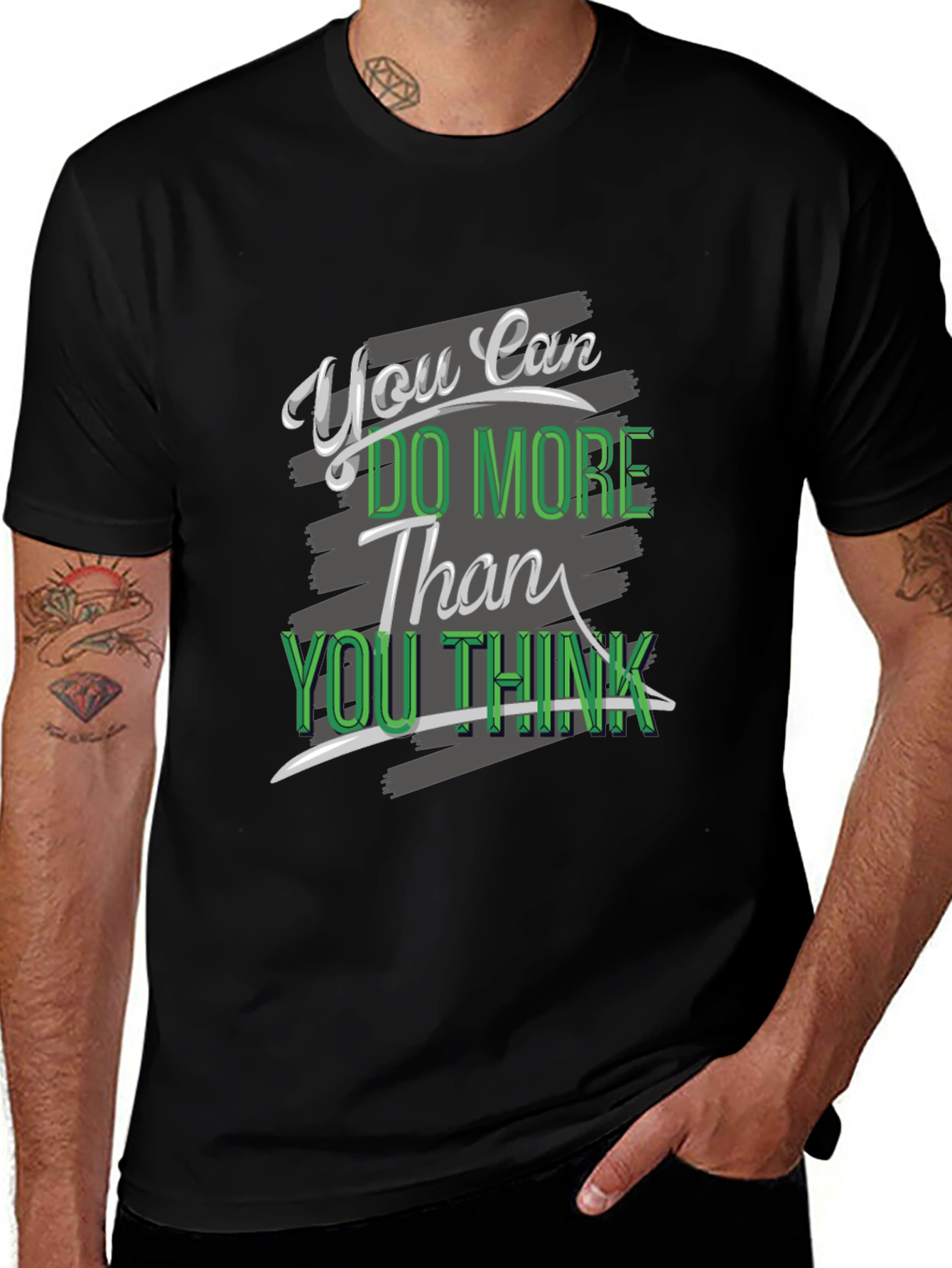 Variant 2 of Motivational Graphic Tee - You Can Do More