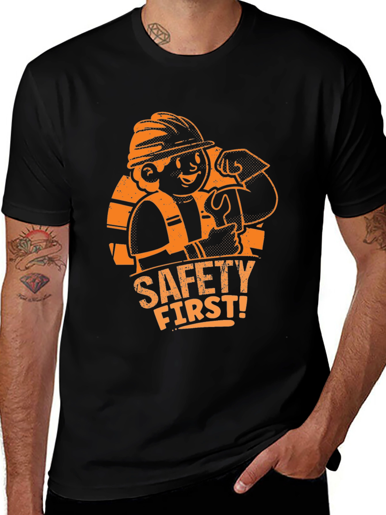 Variant 10 of Safety First! Graphic T-Shirt