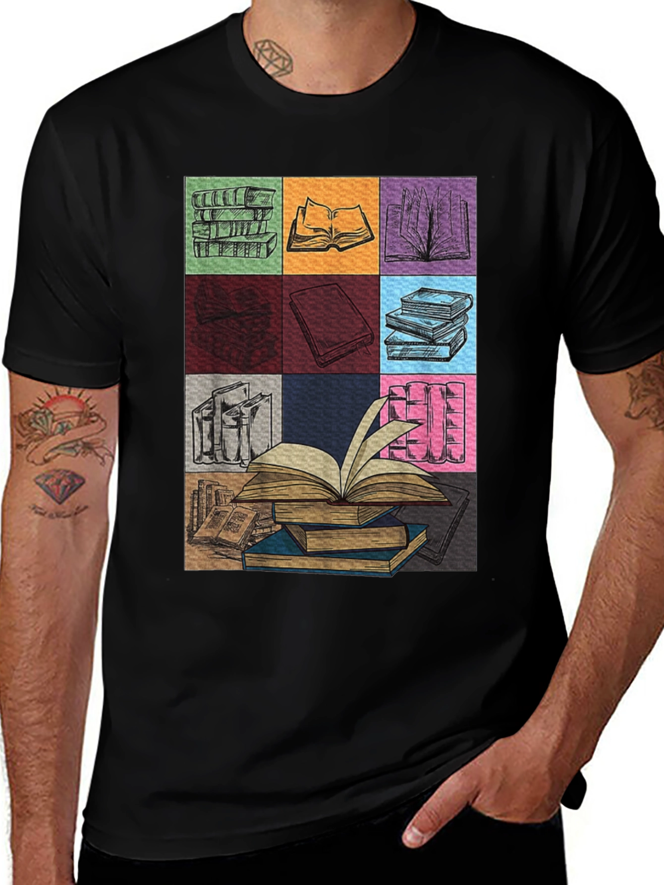 Variant 12 of Book Lover T-Shirt