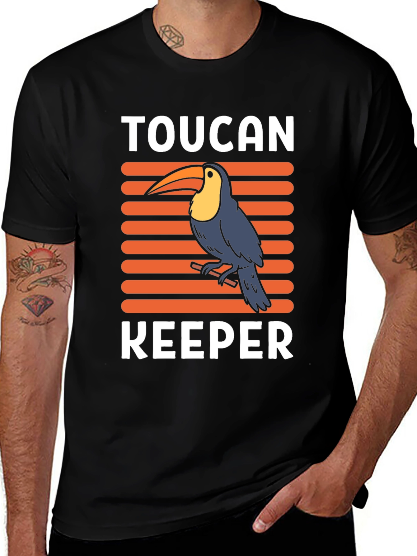 Variant 22 of Toucan Keeper Graphic T-Shirt
