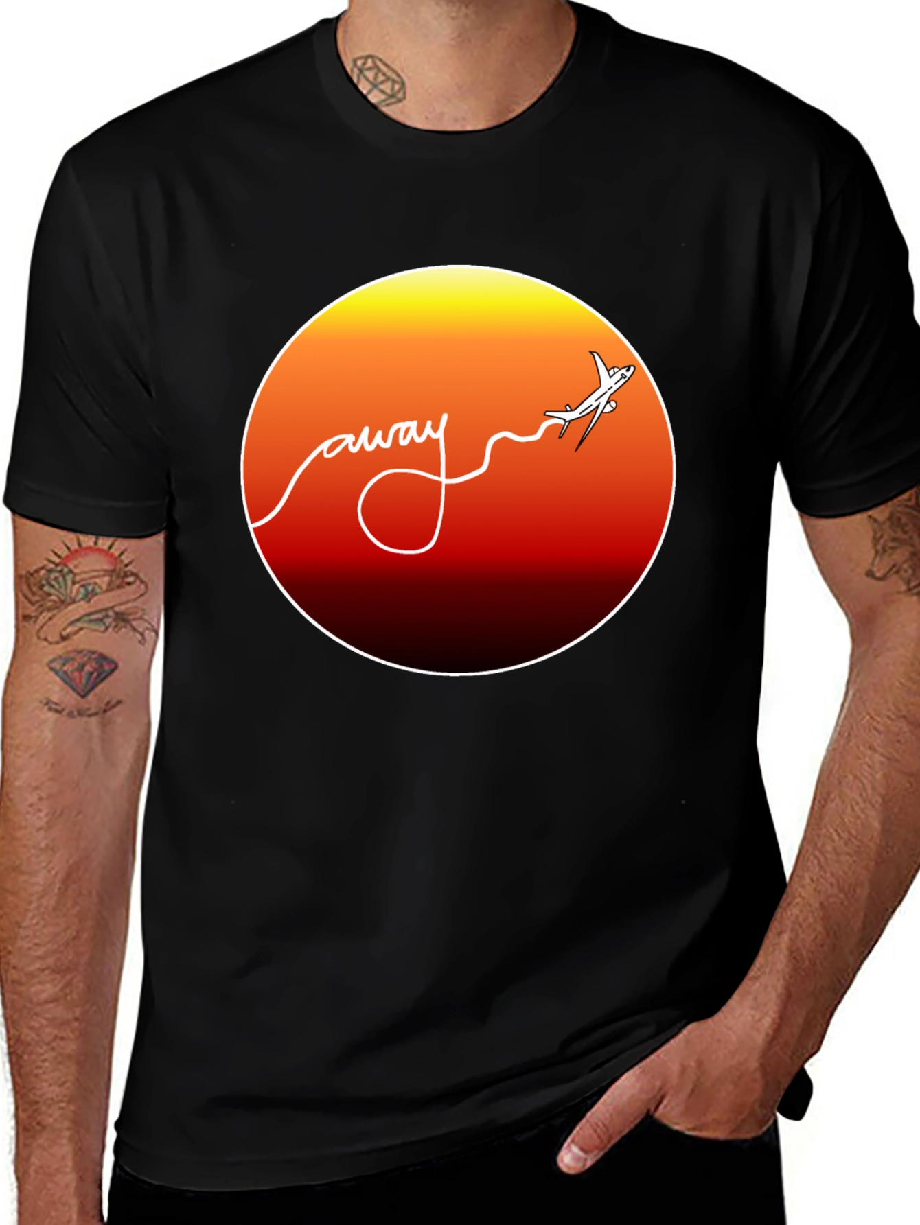 Away Graphic Tee - Flight Design T-Shirt
