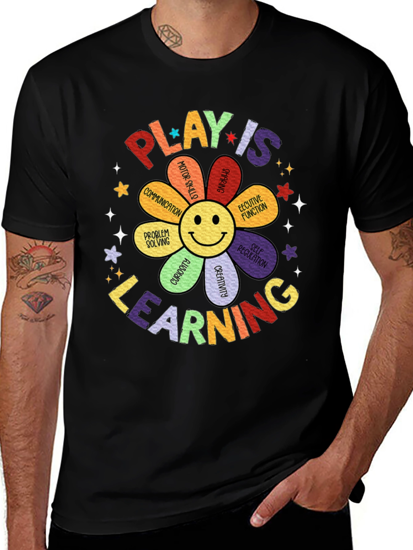 Variant 23 of Play is Learning Graphic Tee