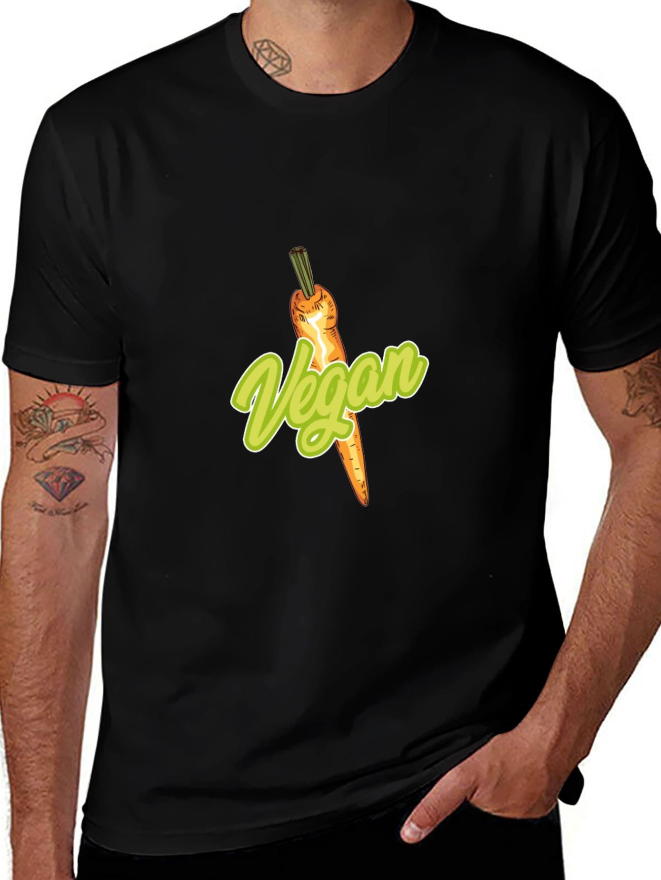 Variant 26 of Vegan Carrot T-Shirt