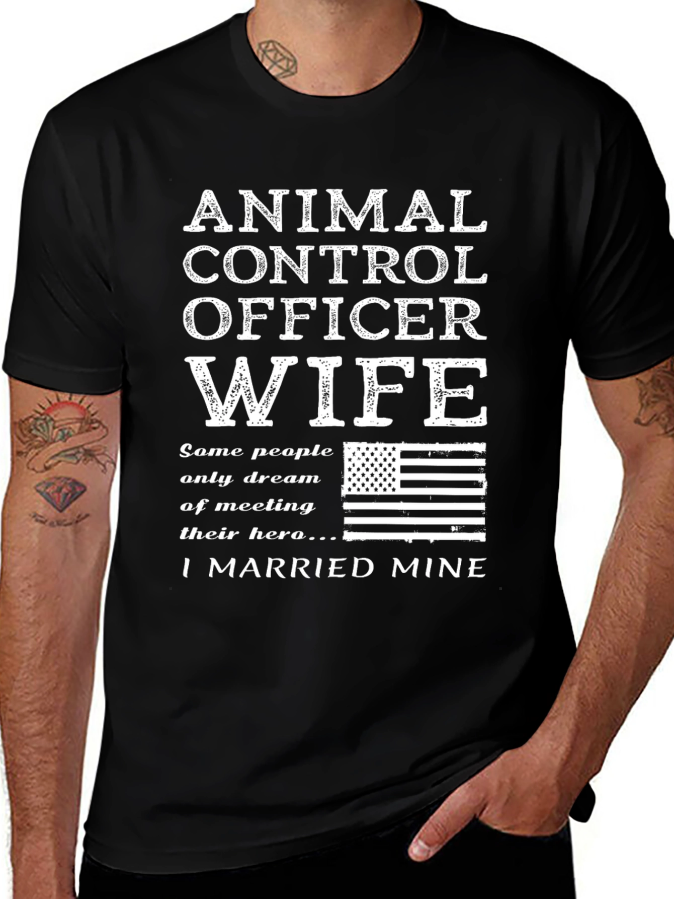 Animal Control Officer Wife T-Shirt
