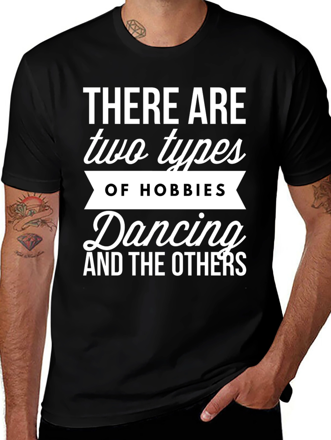 Variant 25 of Dancing Hobbies Graphic Tee