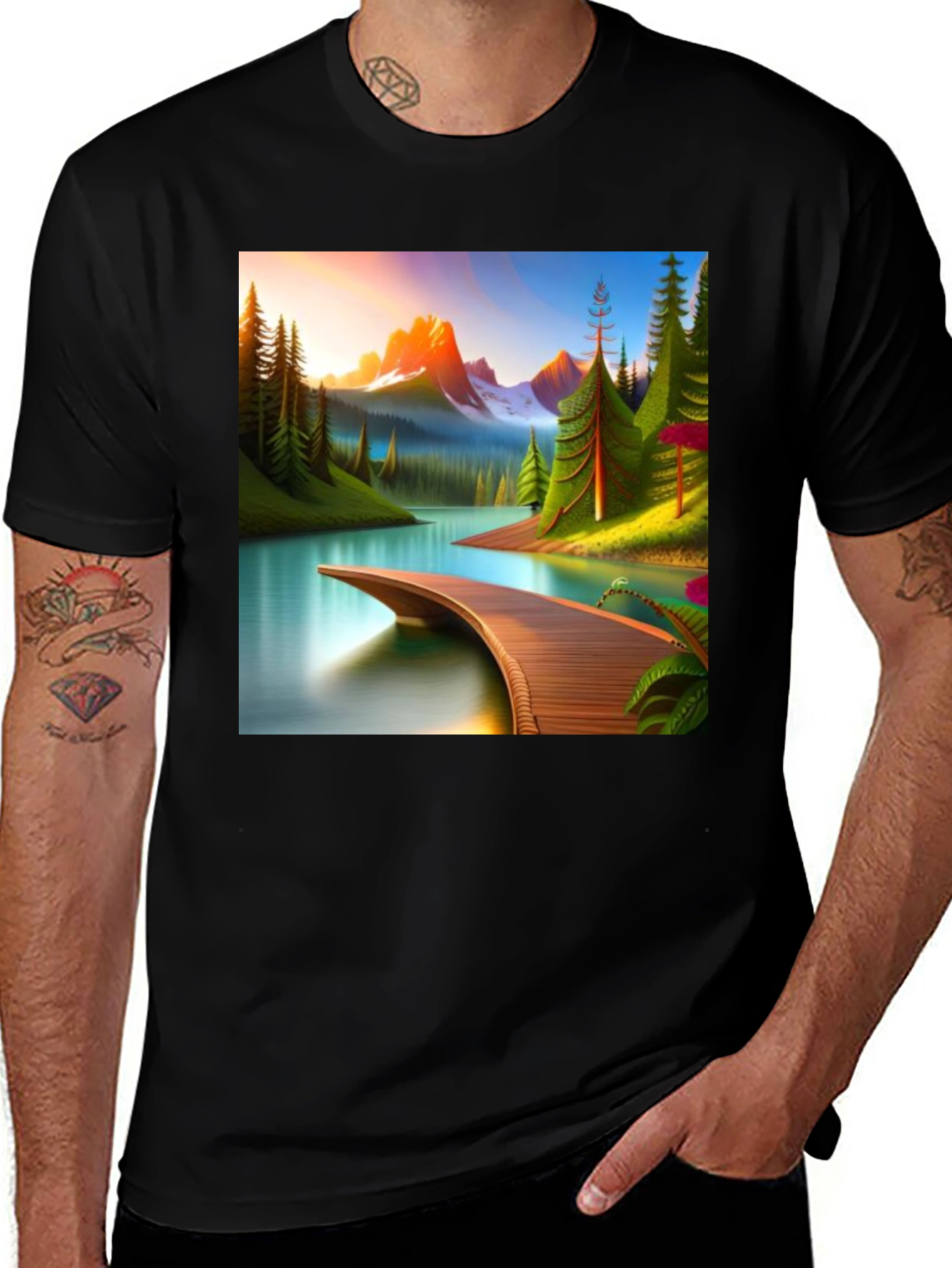 Variant 30 of Nature Bridge T-Shirt
