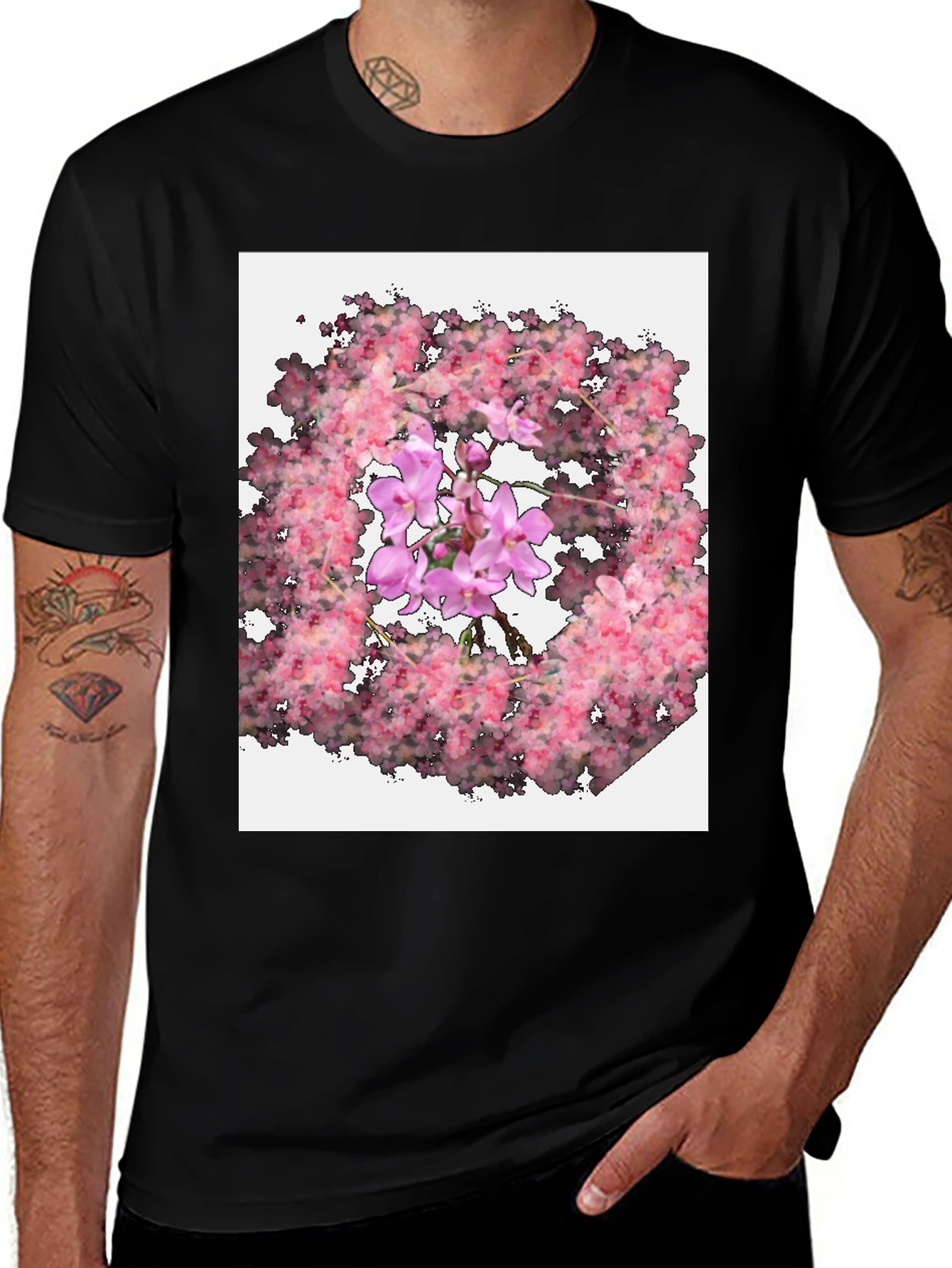 Variant 16 of Floral Print T-Shirt