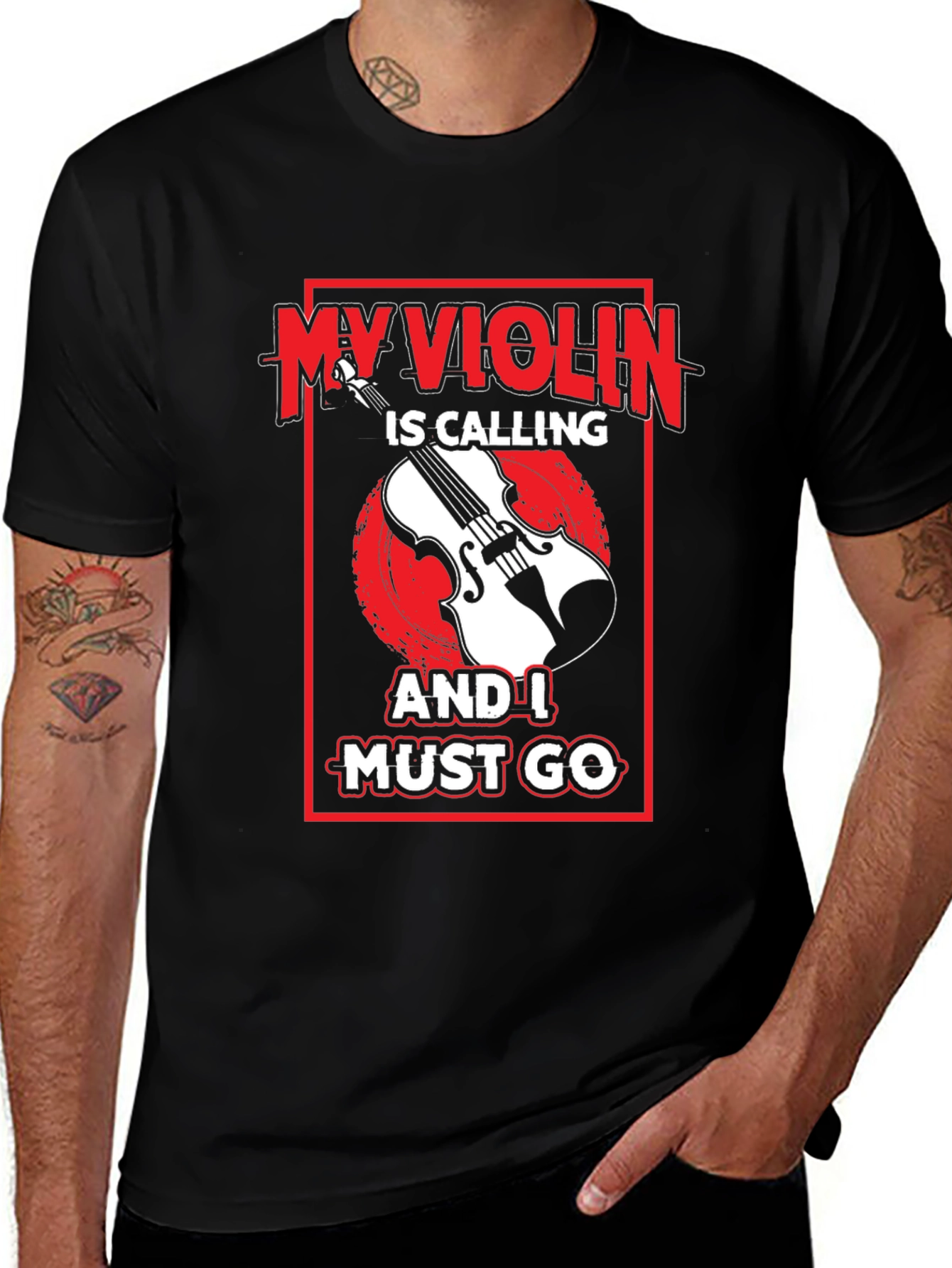 Variant 15 of My Violin is Calling T-Shirt