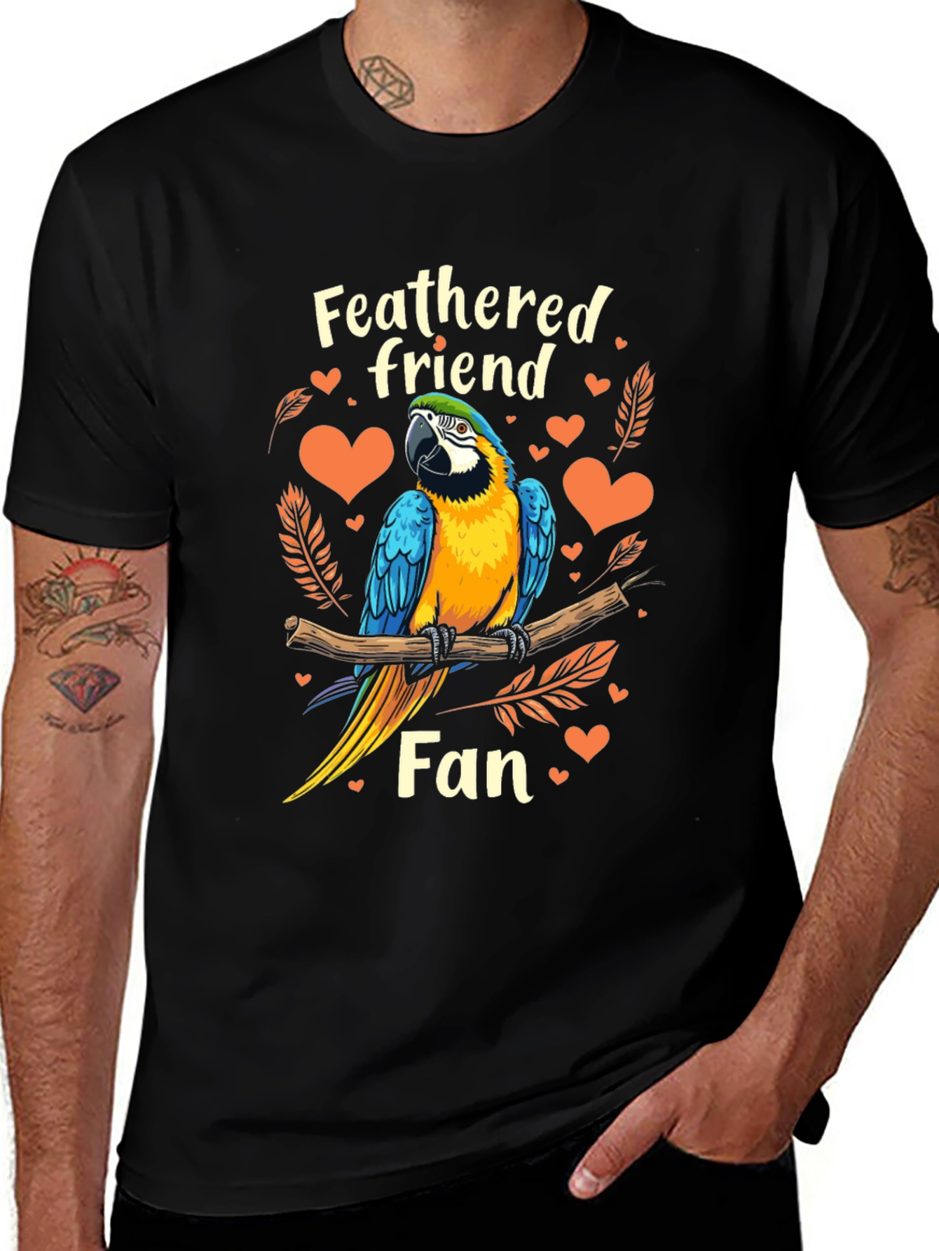 Variant 22 of Feathered Friend Fan T-Shirt