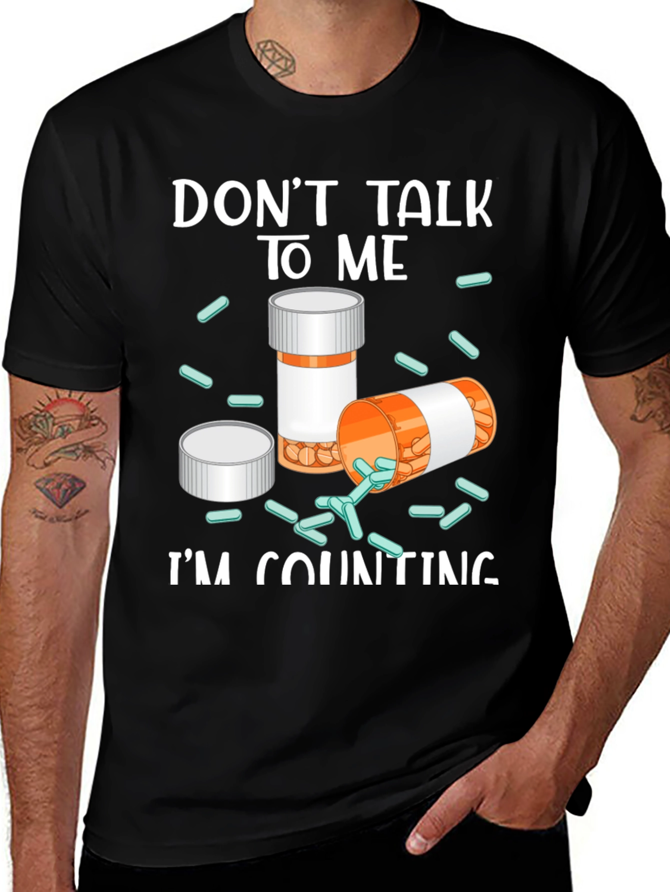 Variant 29 of Don't Talk to Me I'm Counting T-Shirt