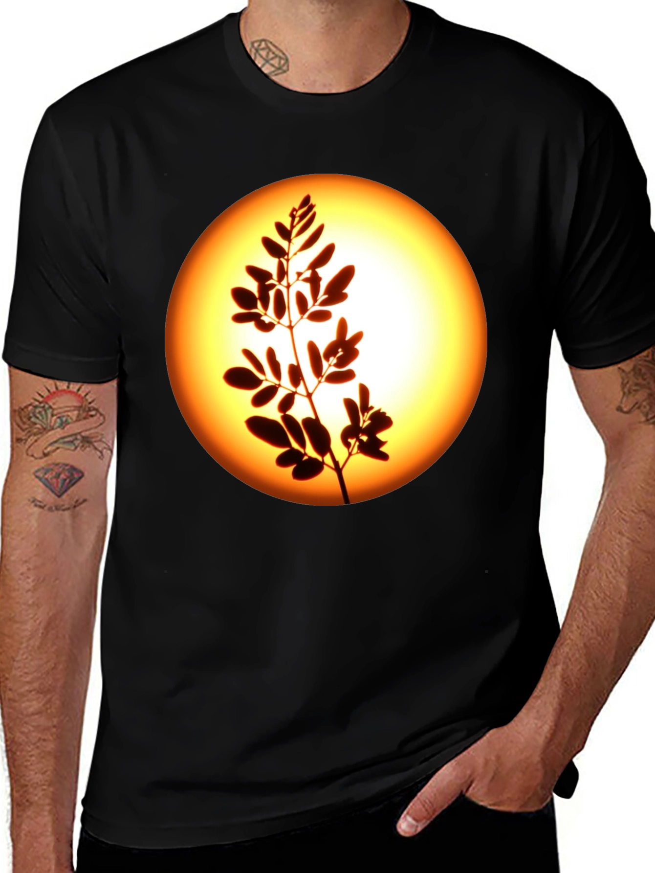 Variant 23 of Nature Silhouette T-Shirt