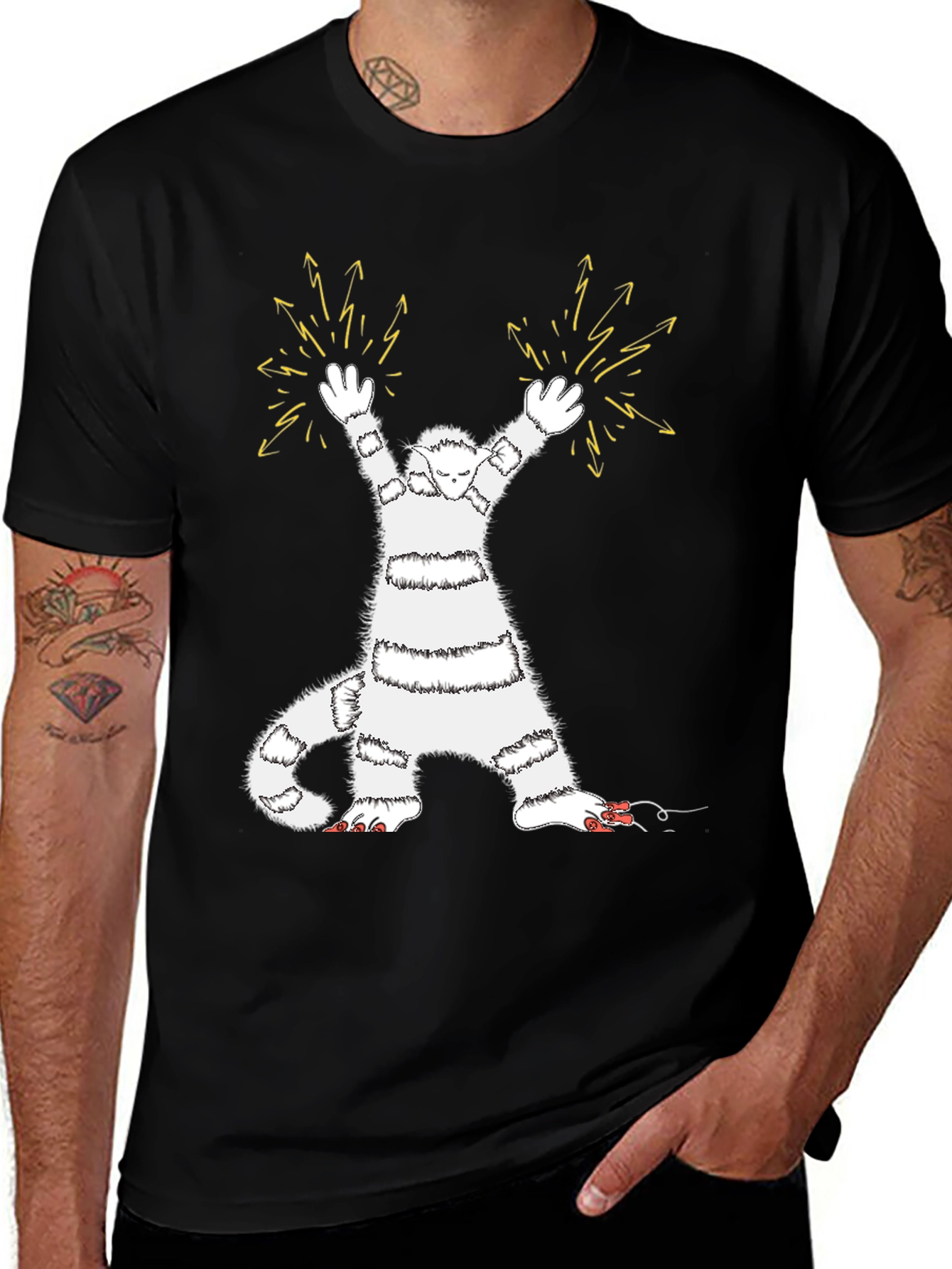 Variant 16 of Monster Graphic Tee - Unleash Your Wild Side