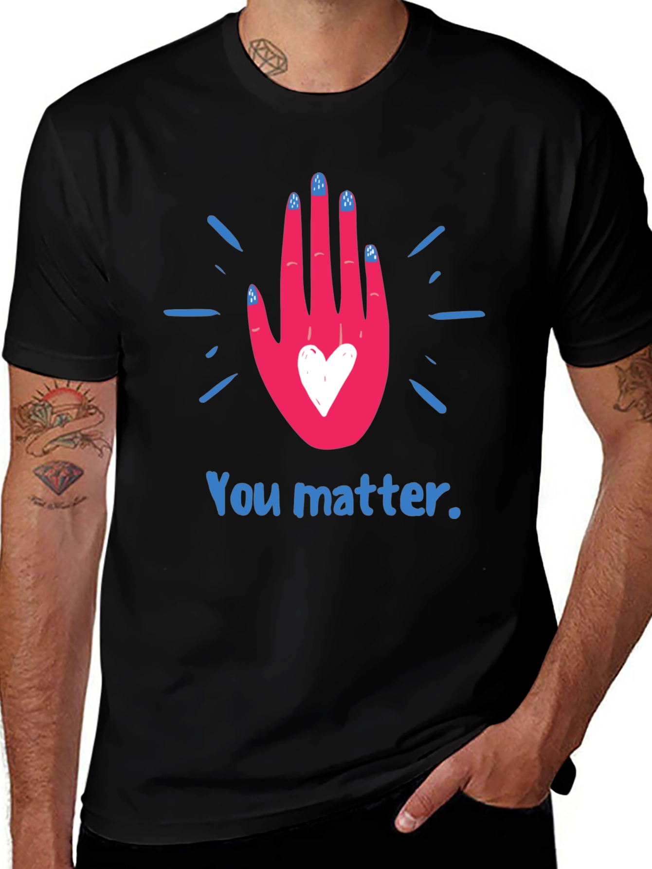 Variant 24 of You Matter T-Shirt - Positive Message Tee