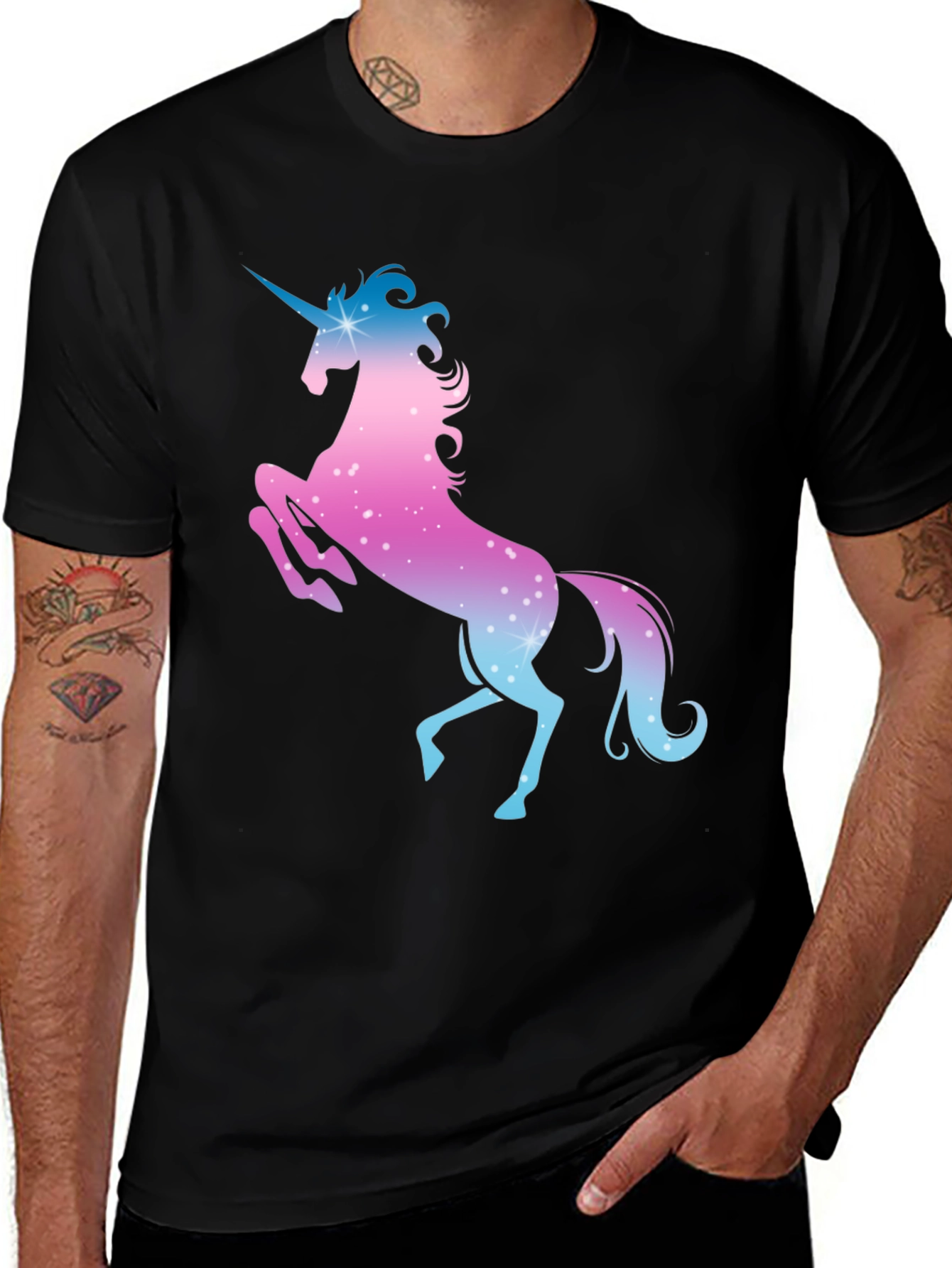 Variant 10 of Unicorn Graphic Tee - Magical Design