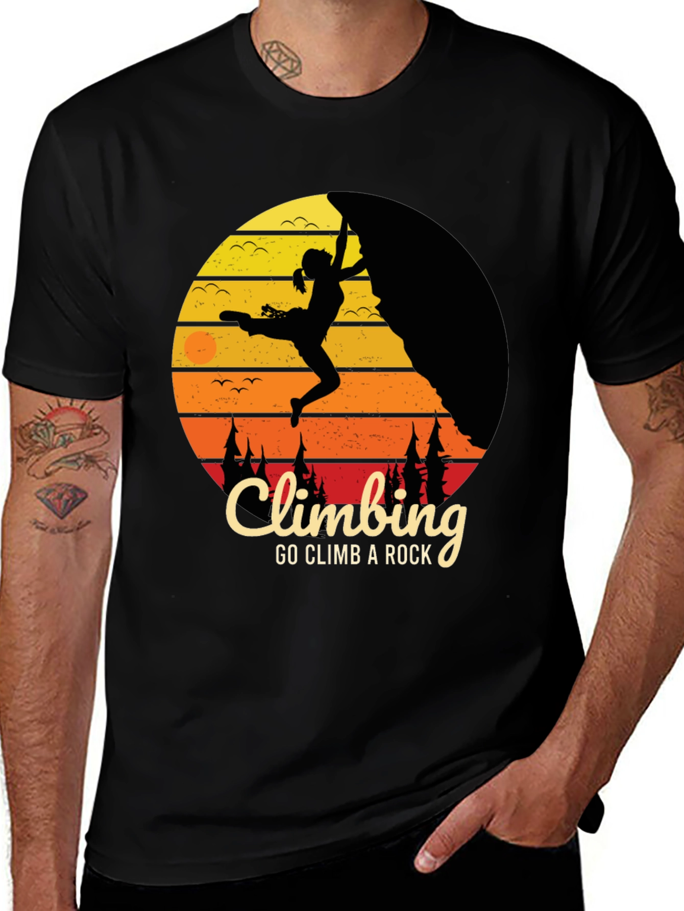 Variant 30 of Climbing Adventure Graphic Tee