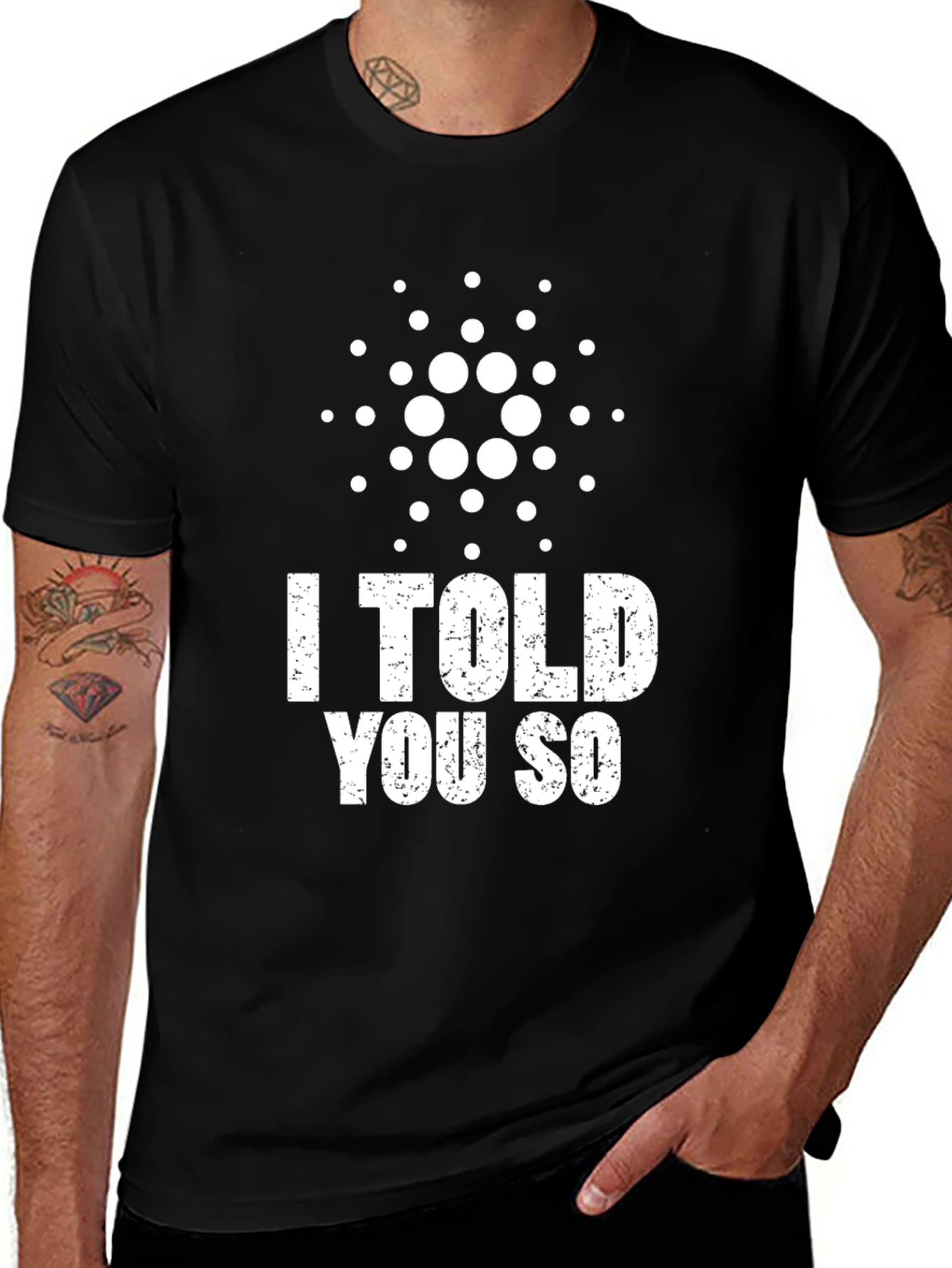 Variant 24 of I Told You So Crypto Tee