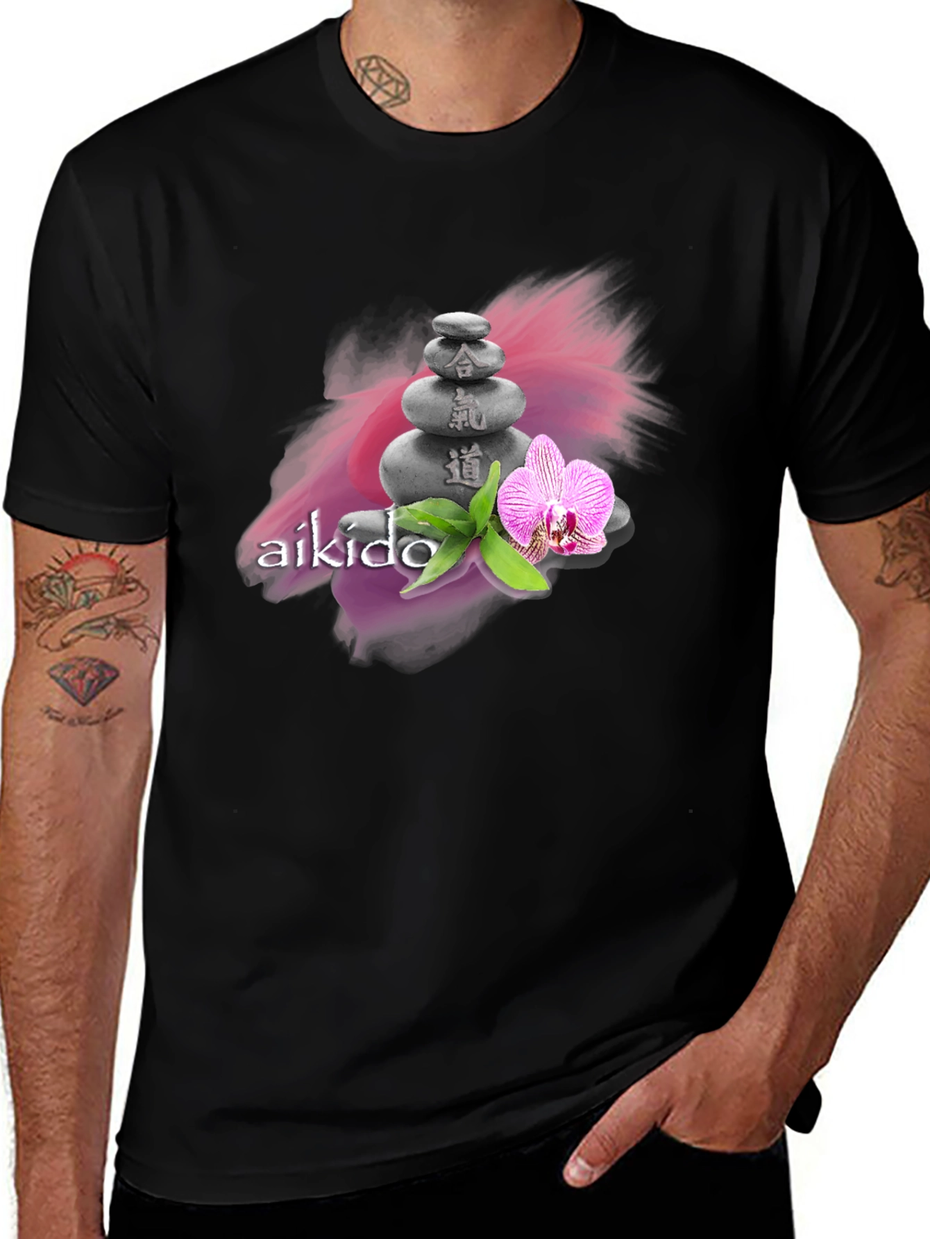 Aikido Zen Stone T-Shirt