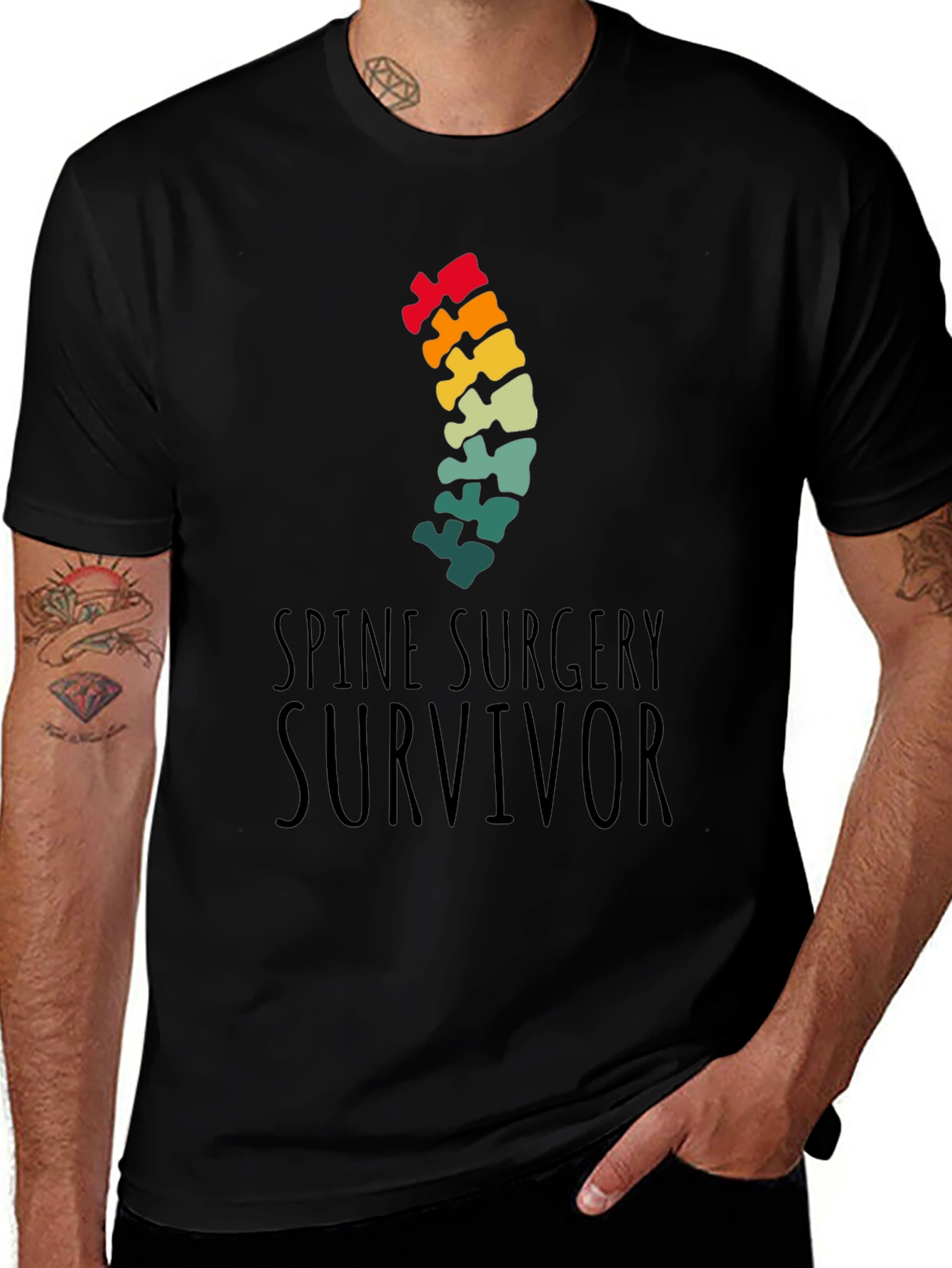 Variant 16 of Spine Surgery Survivor T-Shirt