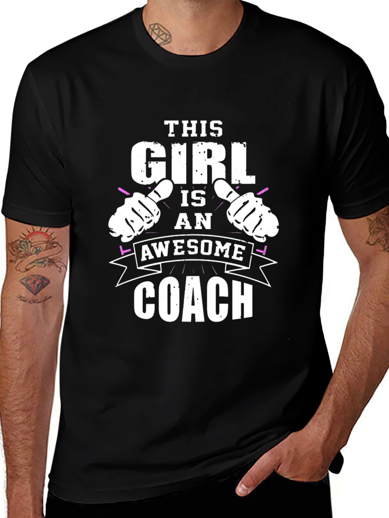 Variant 29 of Awesome Coach T-Shirt - Gift for Her