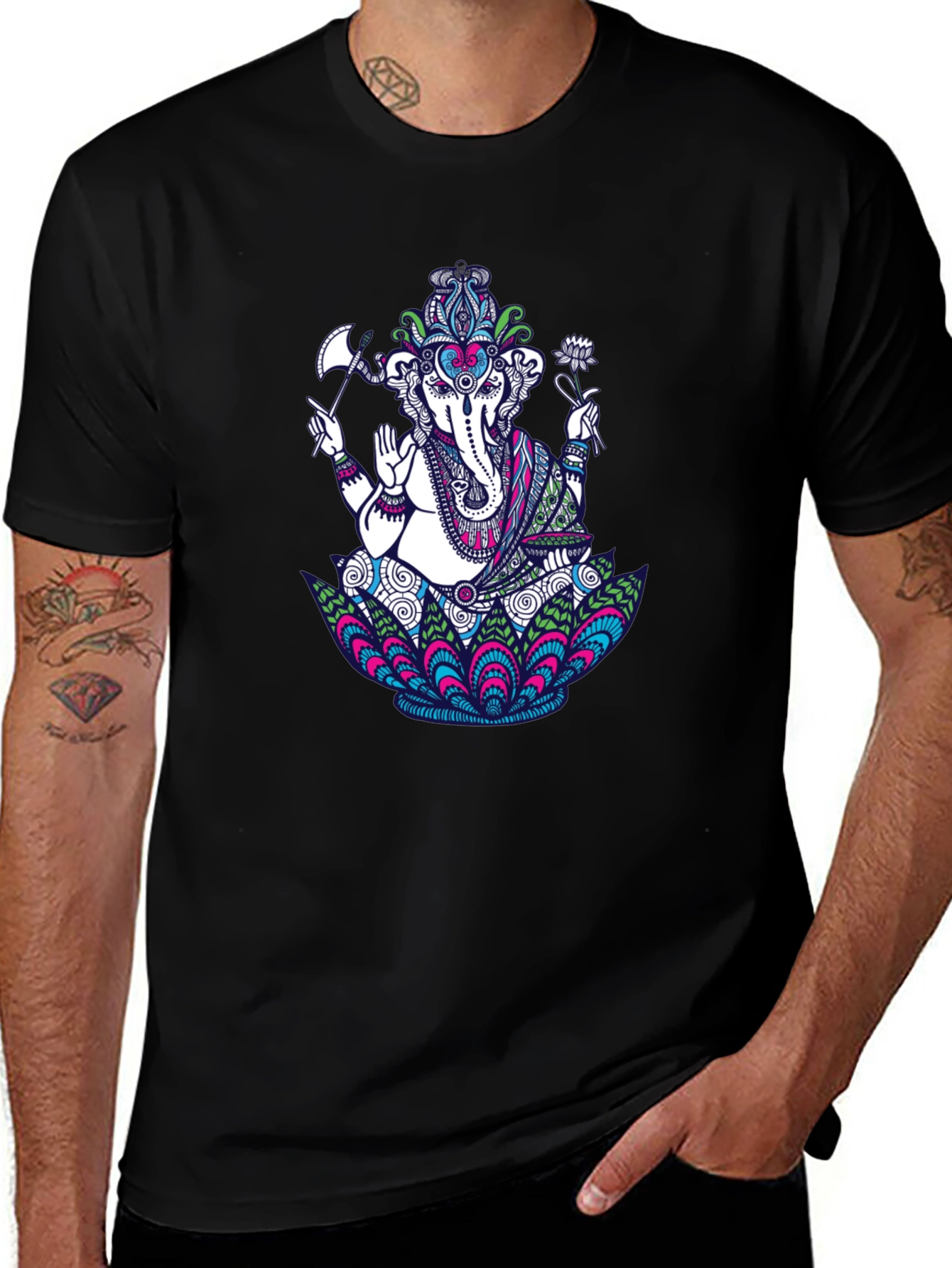 Ganesh Graphic Tee - Stylish Comfort Fit