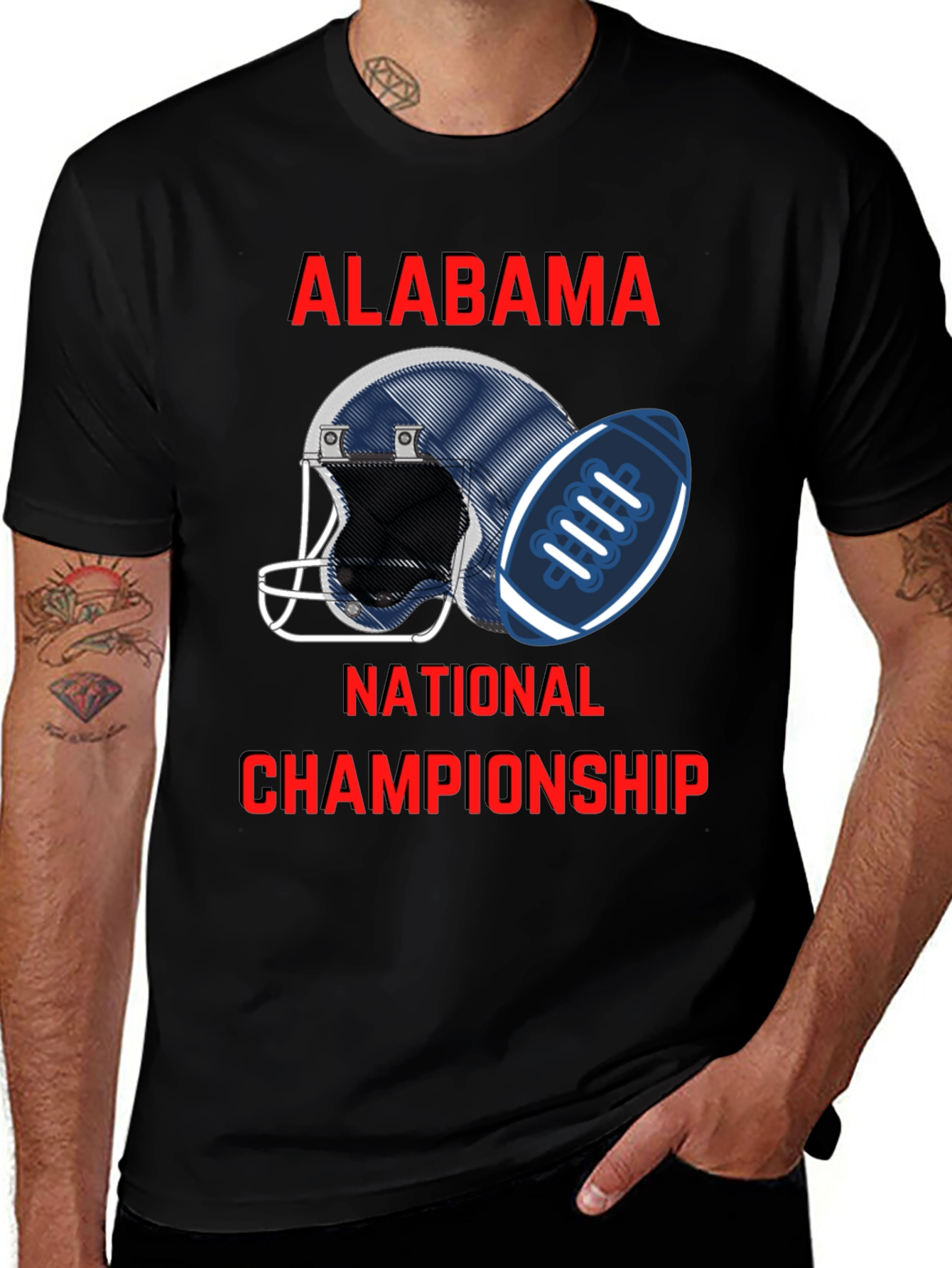 Alabama National Championship Black T-Shirt